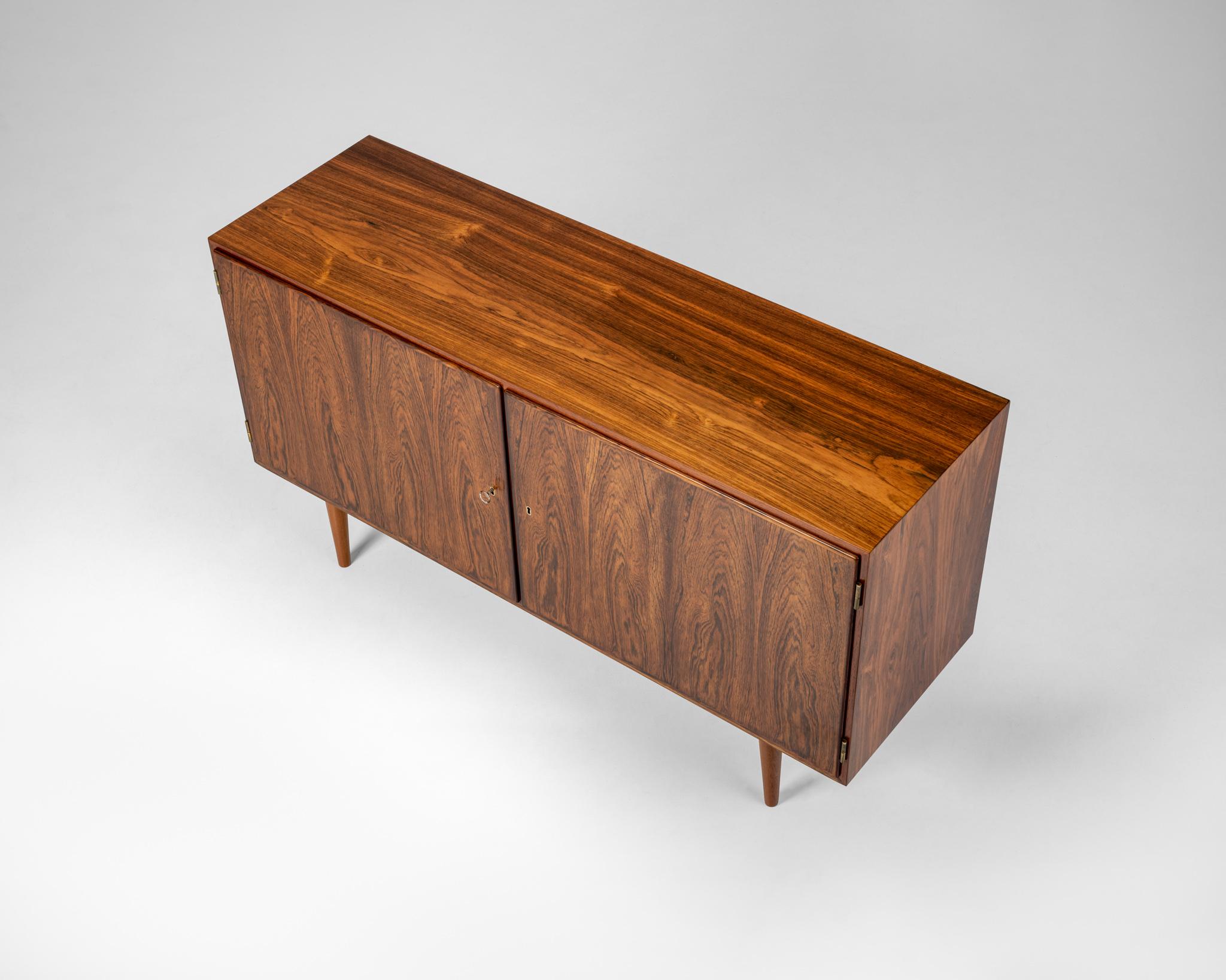 Rosewood Sideboard by Carlo Jensen for Hundevad & Co., 1960s For Sale 2