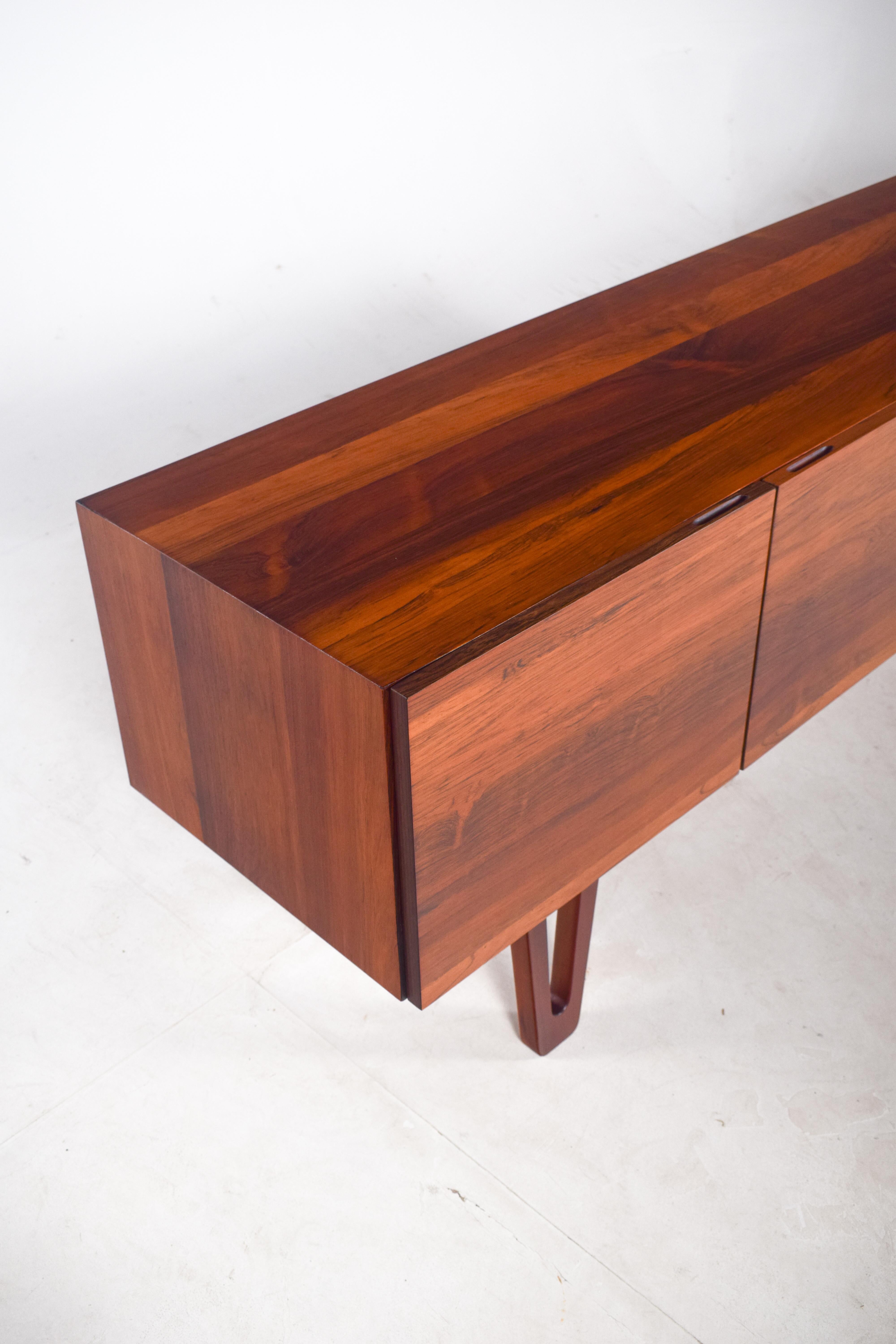 Rosewood Sideboard by Dustwood 7 Series For Sale 1