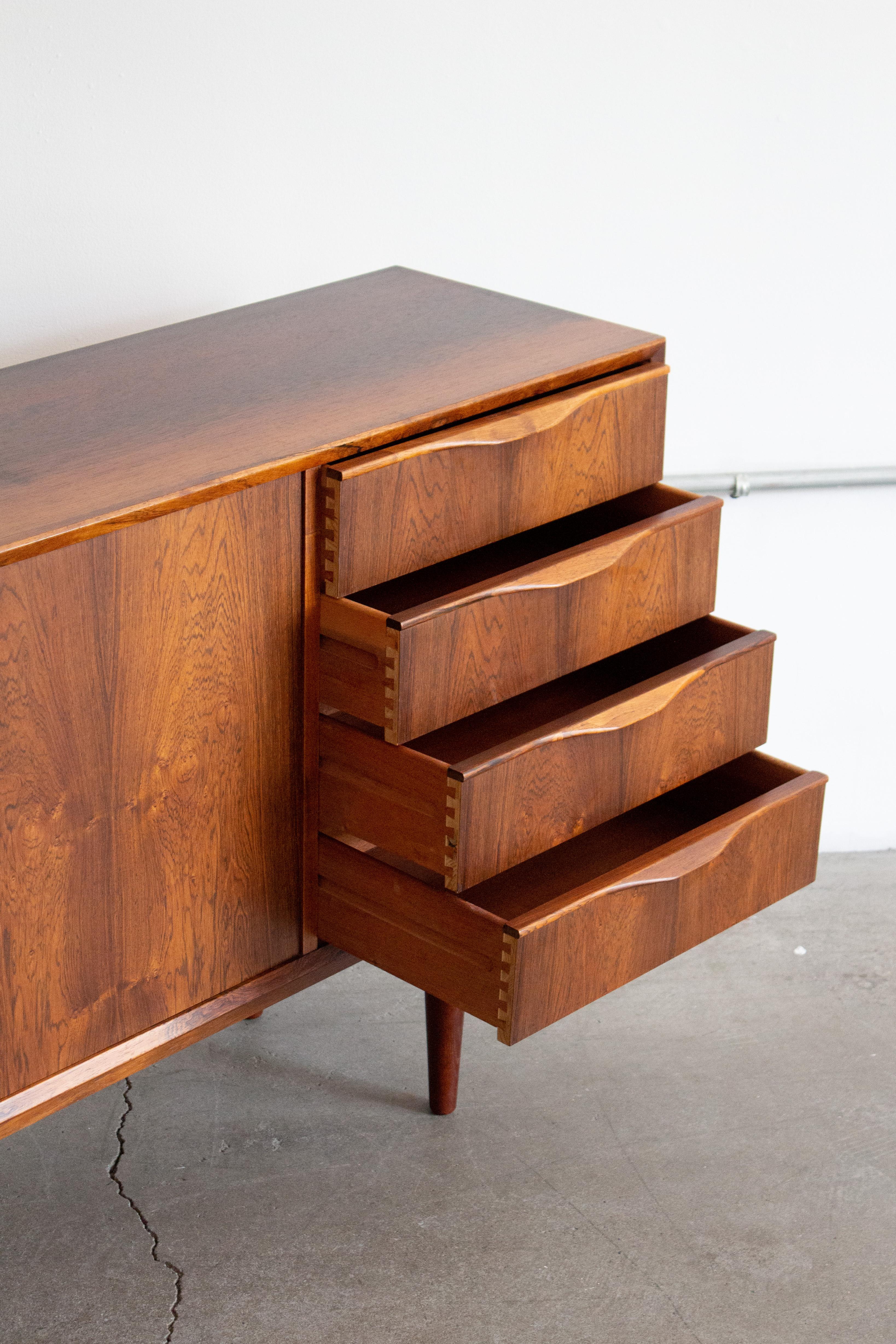 Rosewood Sideboard by Erling Torvits, Denmark, 1960s For Sale 4