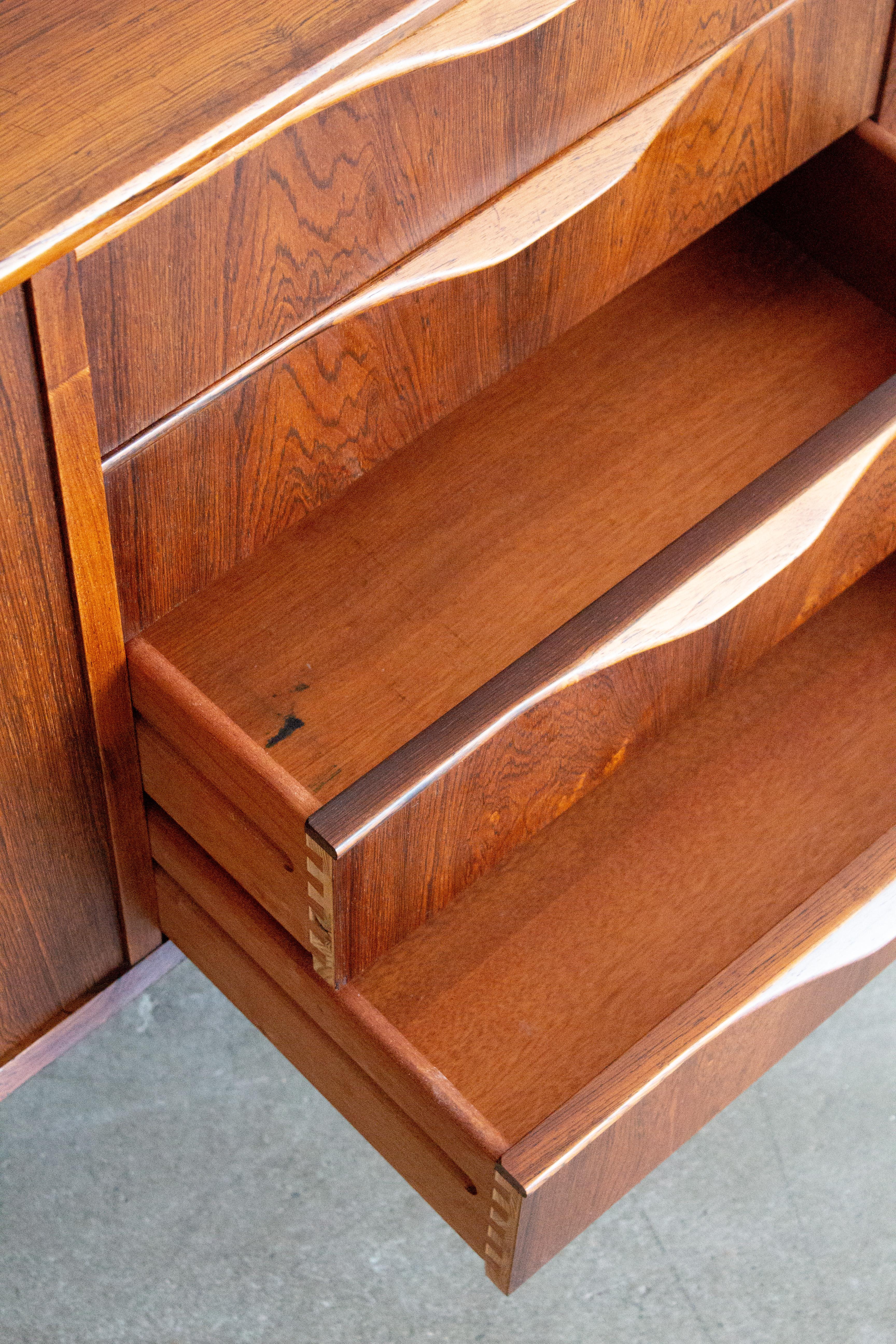 Rosewood Sideboard by Erling Torvits, Denmark, 1960s For Sale 5
