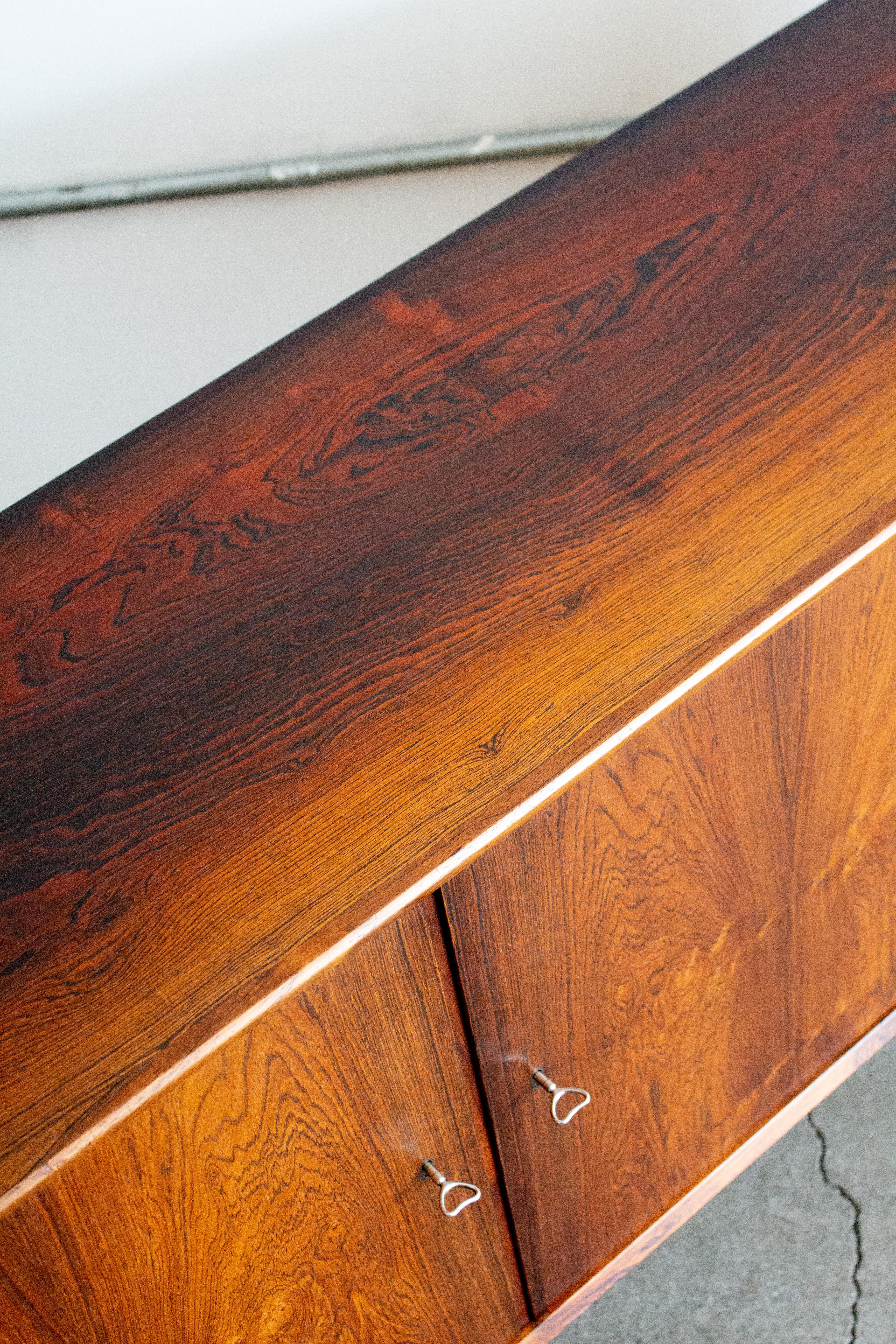 Rosewood Sideboard by Erling Torvits, Denmark, 1960s For Sale 7