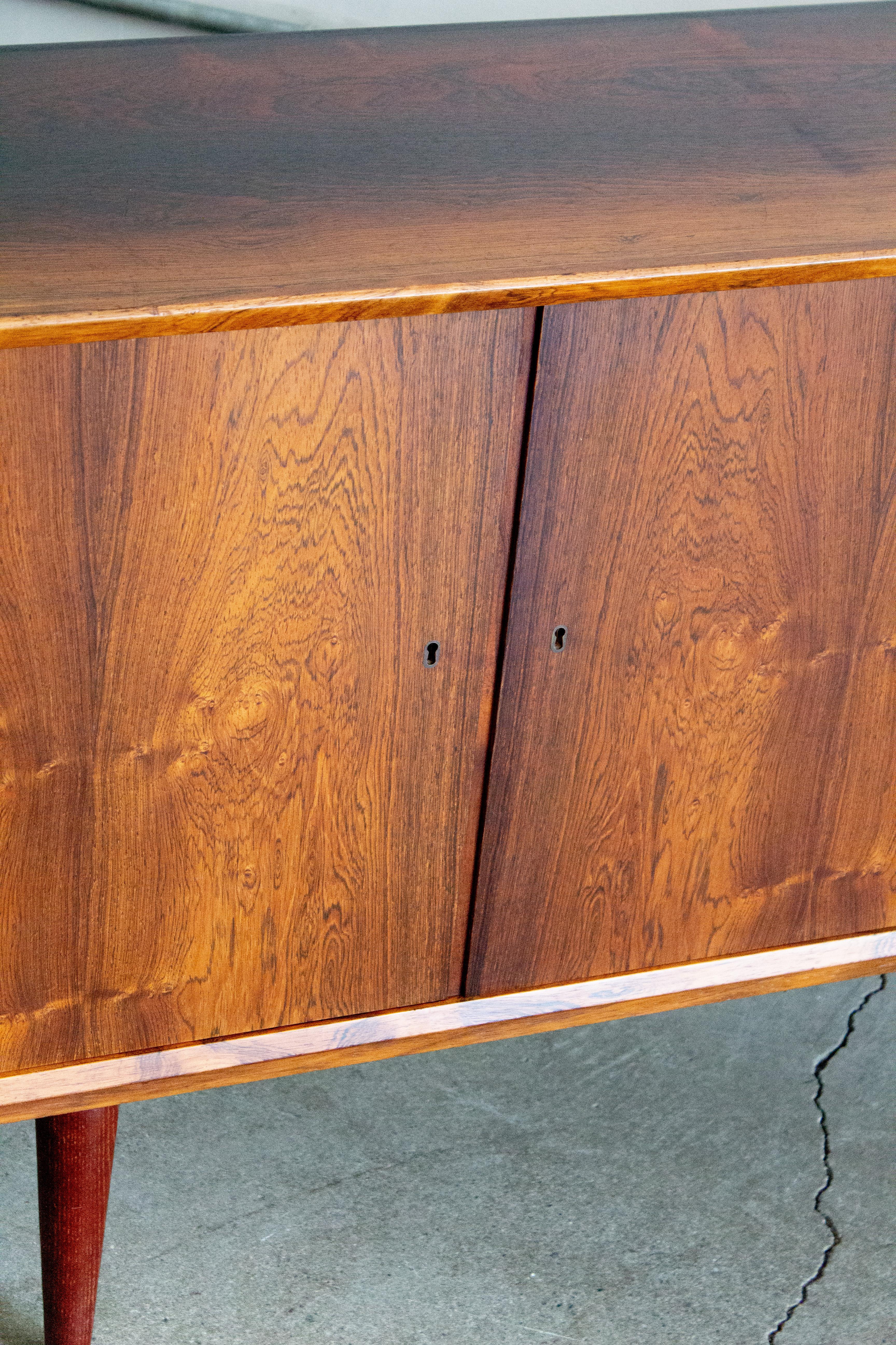 Rosewood Sideboard by Erling Torvits, Denmark, 1960s For Sale 8
