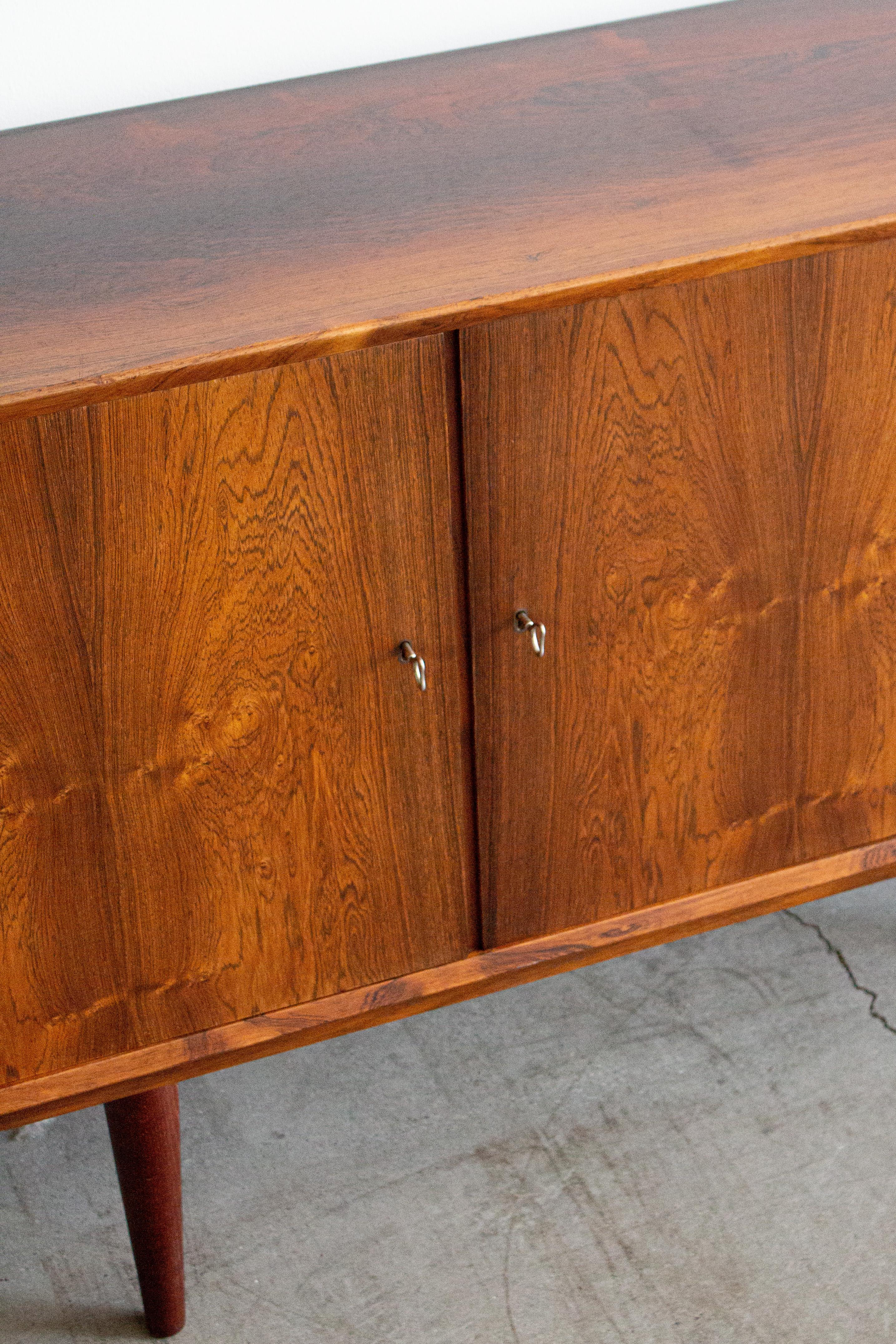 Danish Rosewood Sideboard by Erling Torvits, Denmark, 1960s For Sale