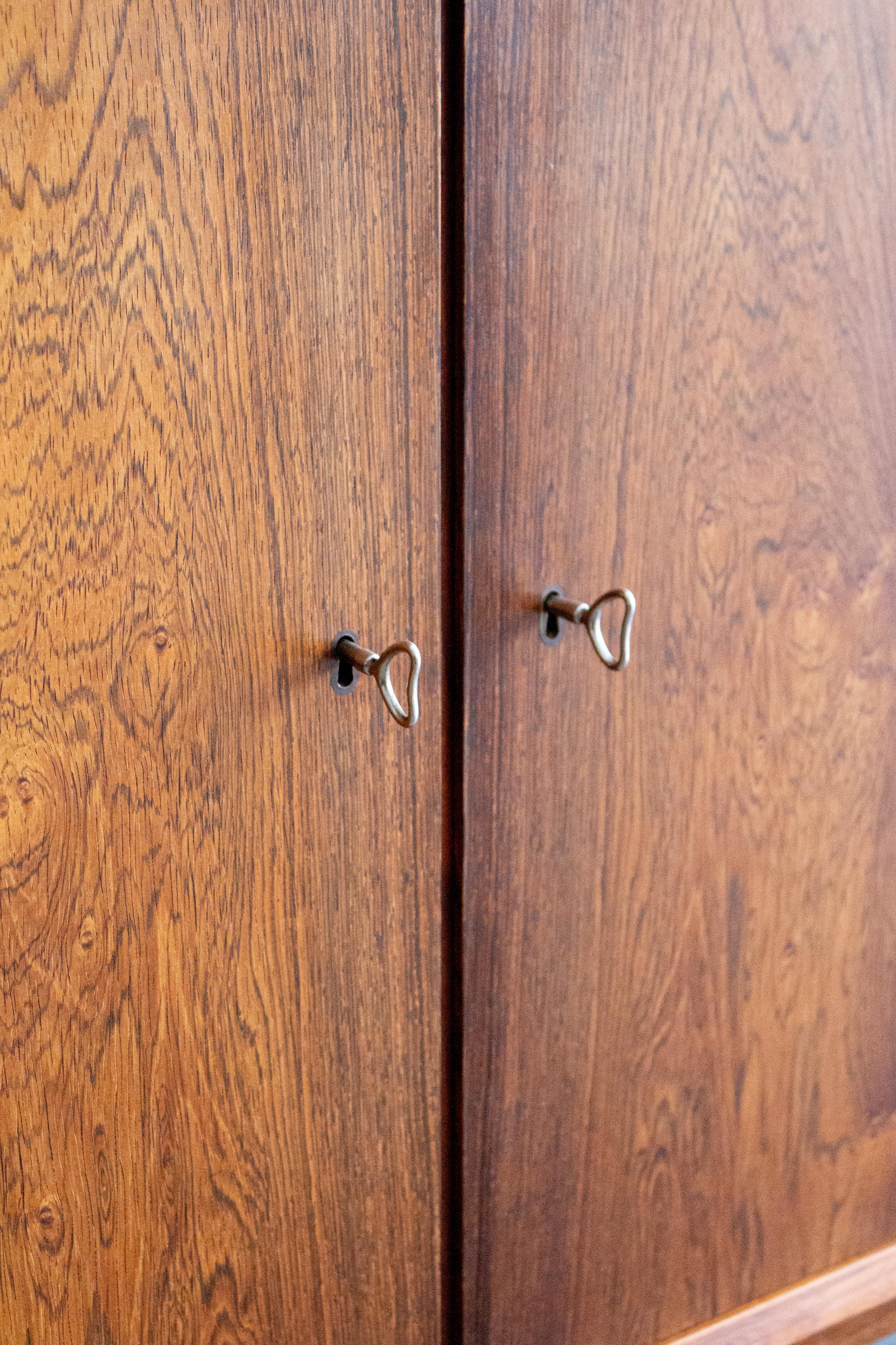 Mid-20th Century Rosewood Sideboard by Erling Torvits, Denmark, 1960s For Sale