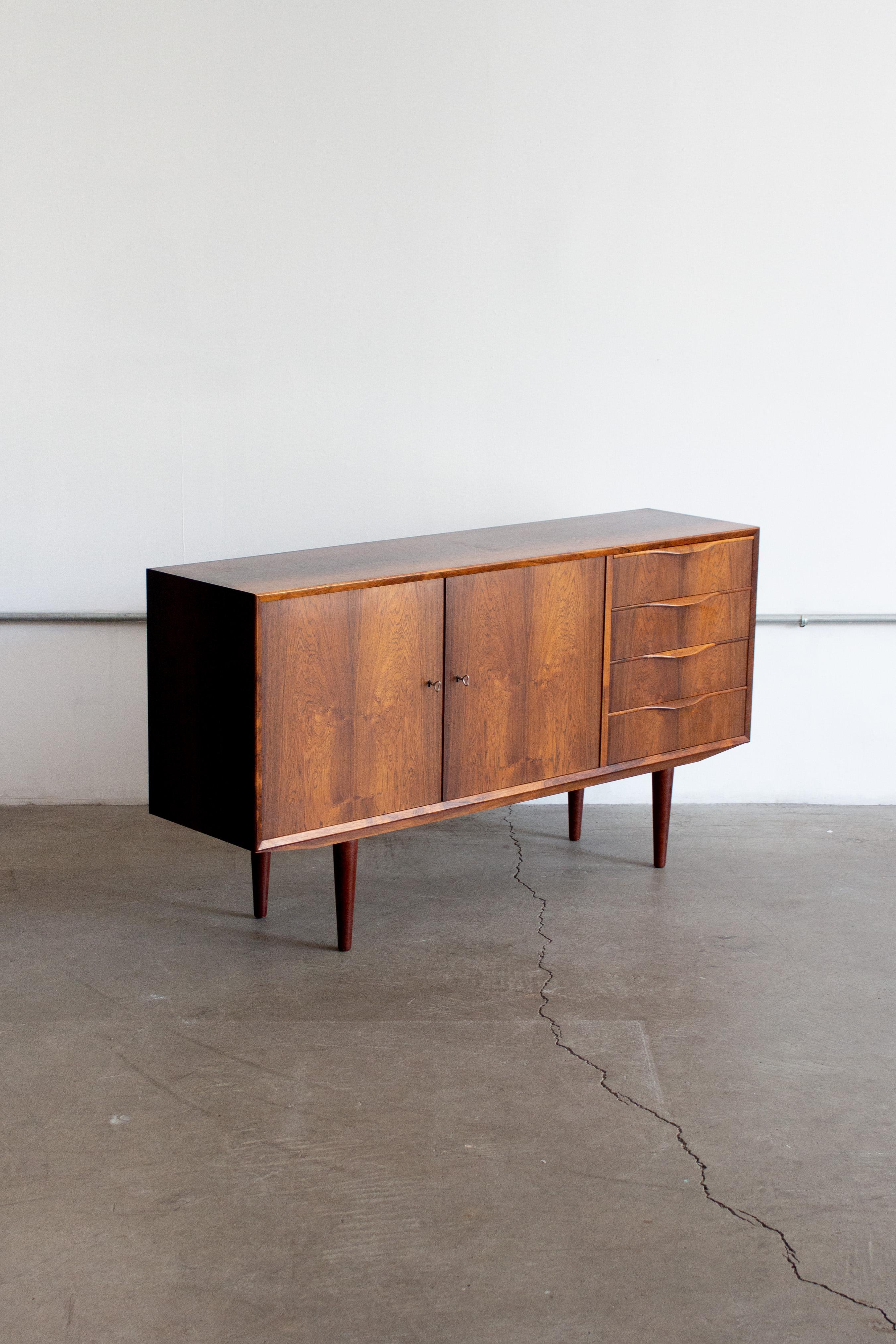 Rosewood Sideboard by Erling Torvits, Denmark, 1960s For Sale 1