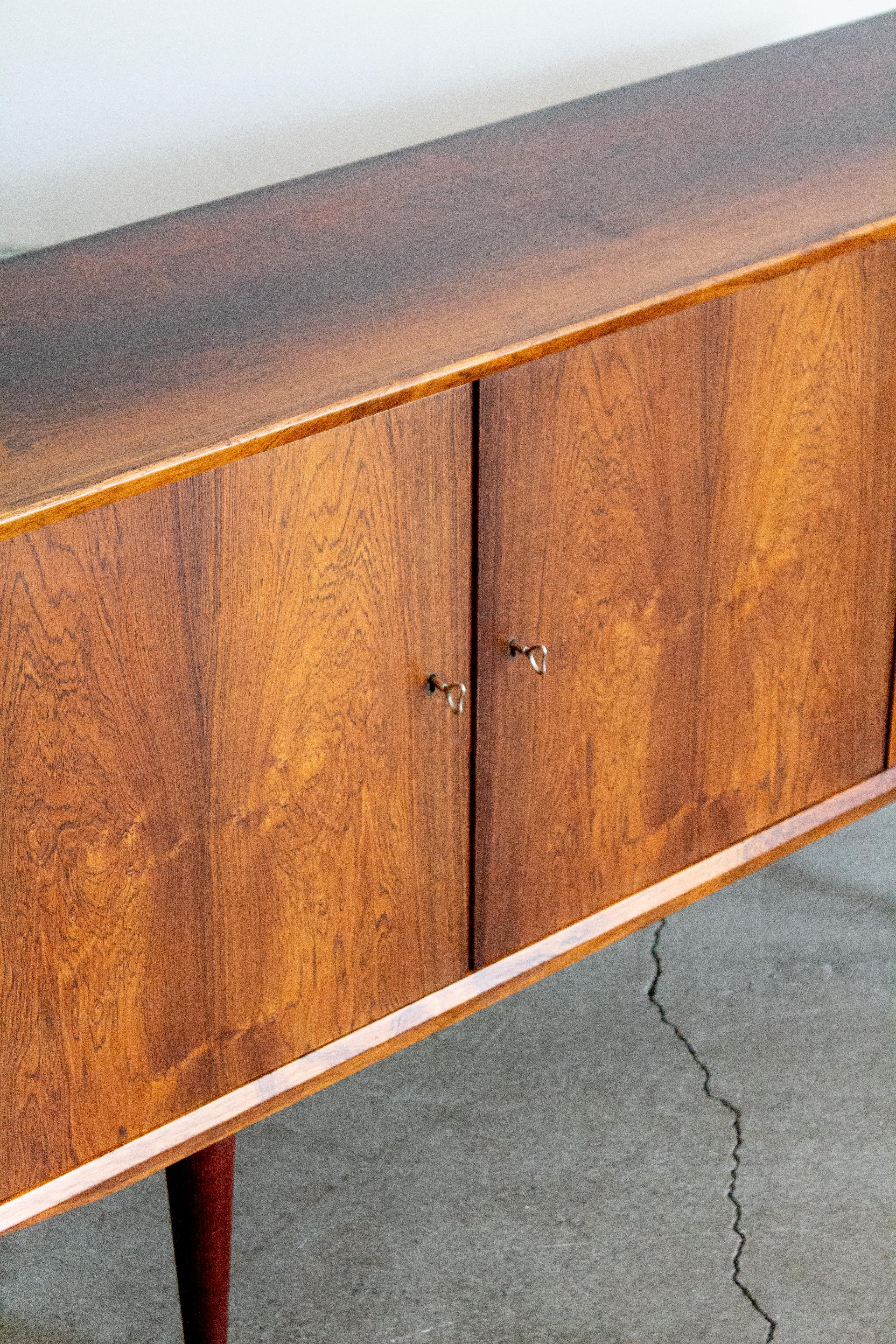 Rosewood Sideboard by Erling Torvits, Denmark, 1960s For Sale 2