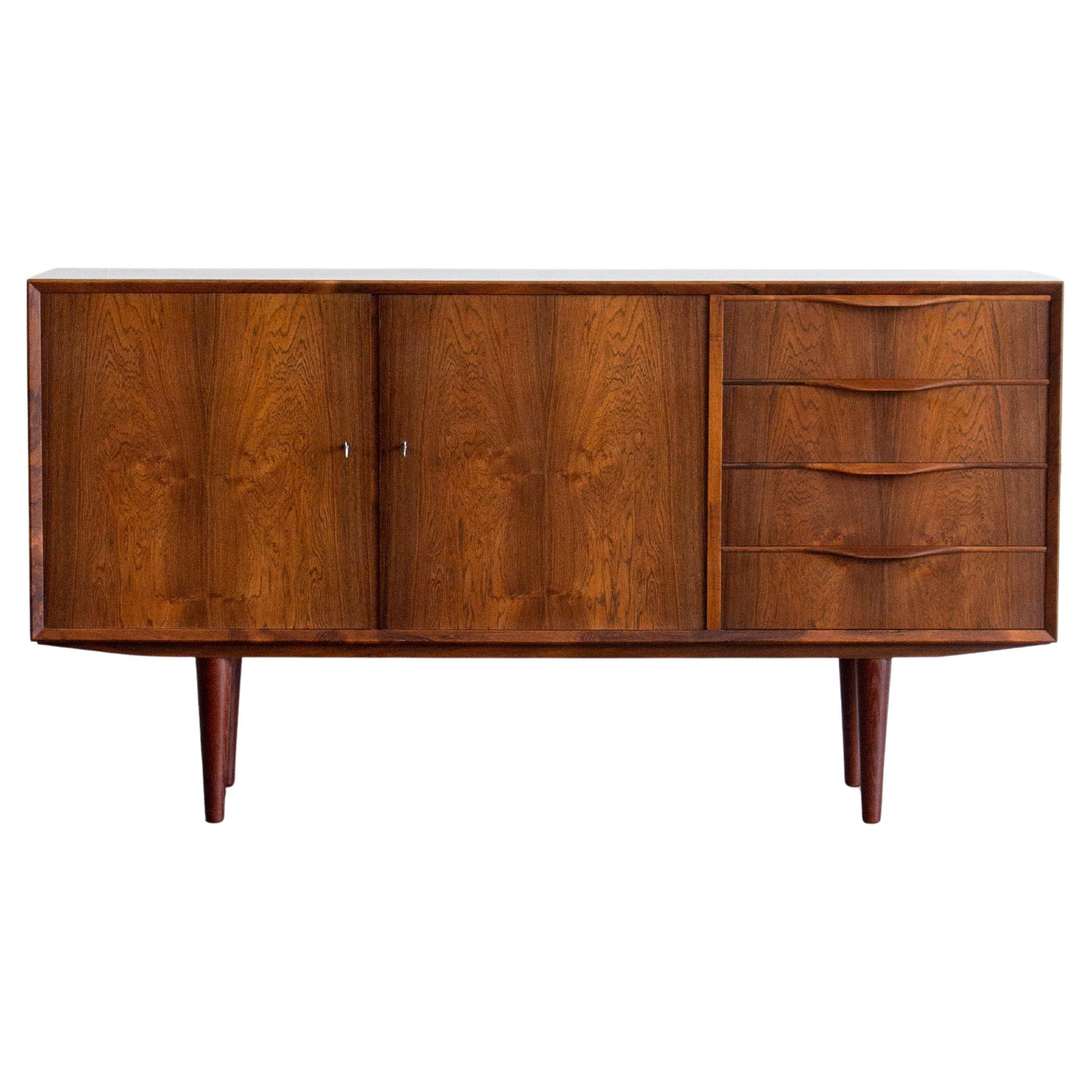 Rosewood Sideboard by Erling Torvits, Denmark, 1960s