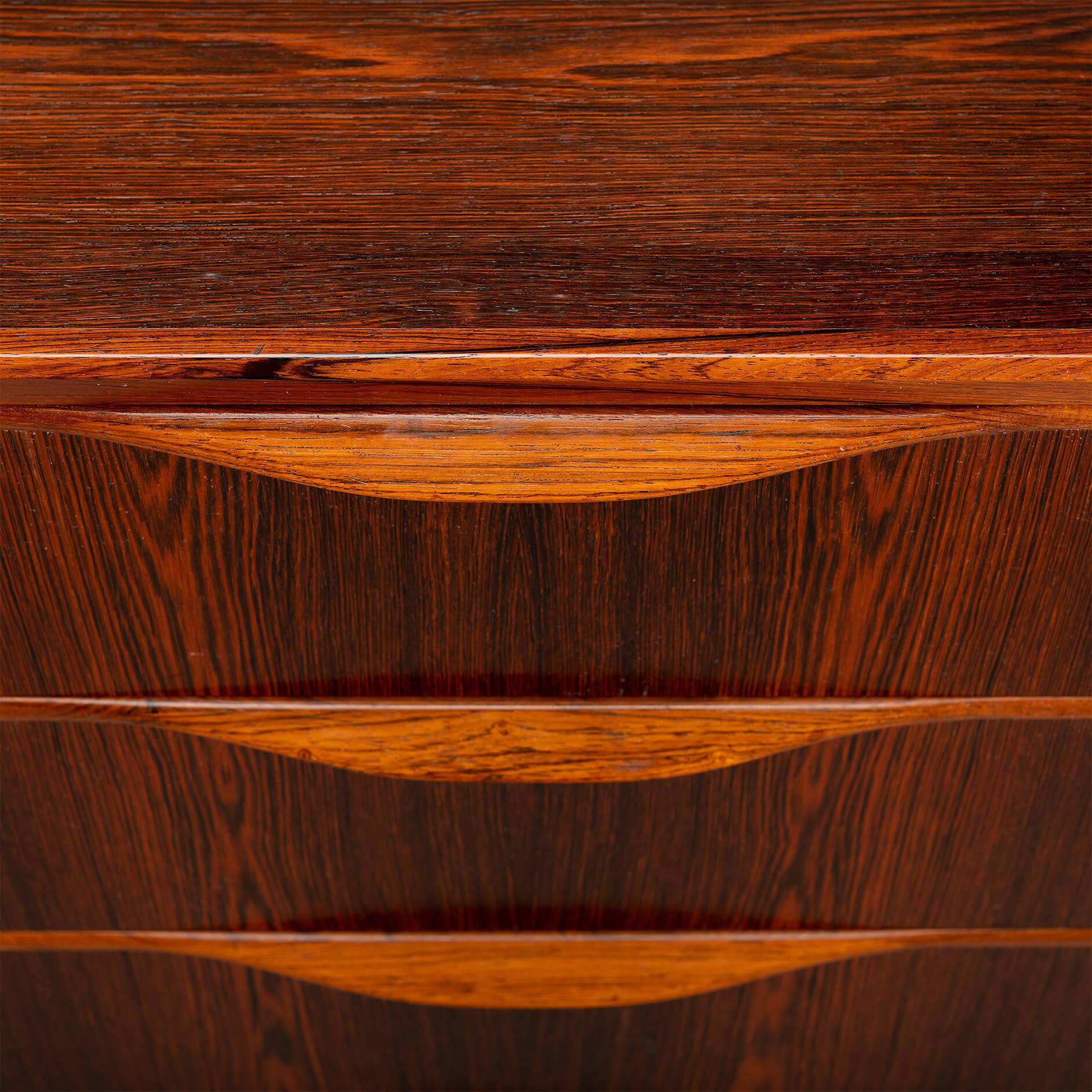 Mid-20th Century Rosewood Sideboard by Erling Torvits for Klim Mobelfabrik, 1950s