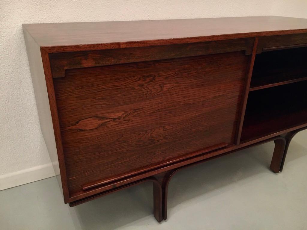 Rosewood Sideboard by Gianfranco Frattini Produced by Bernini, Italy ca. 1957 1