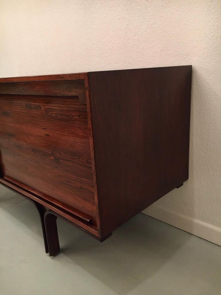 Rosewood Sideboard by Gianfranco Frattini Produced by Bernini, Italy ca. 1957 4
