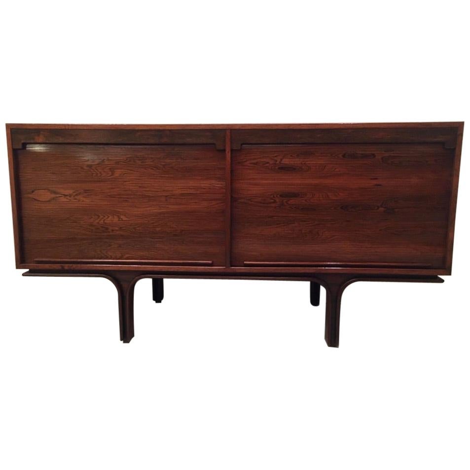 Rosewood Sideboard by Gianfranco Frattini Produced by Bernini, Italy ca. 1957
