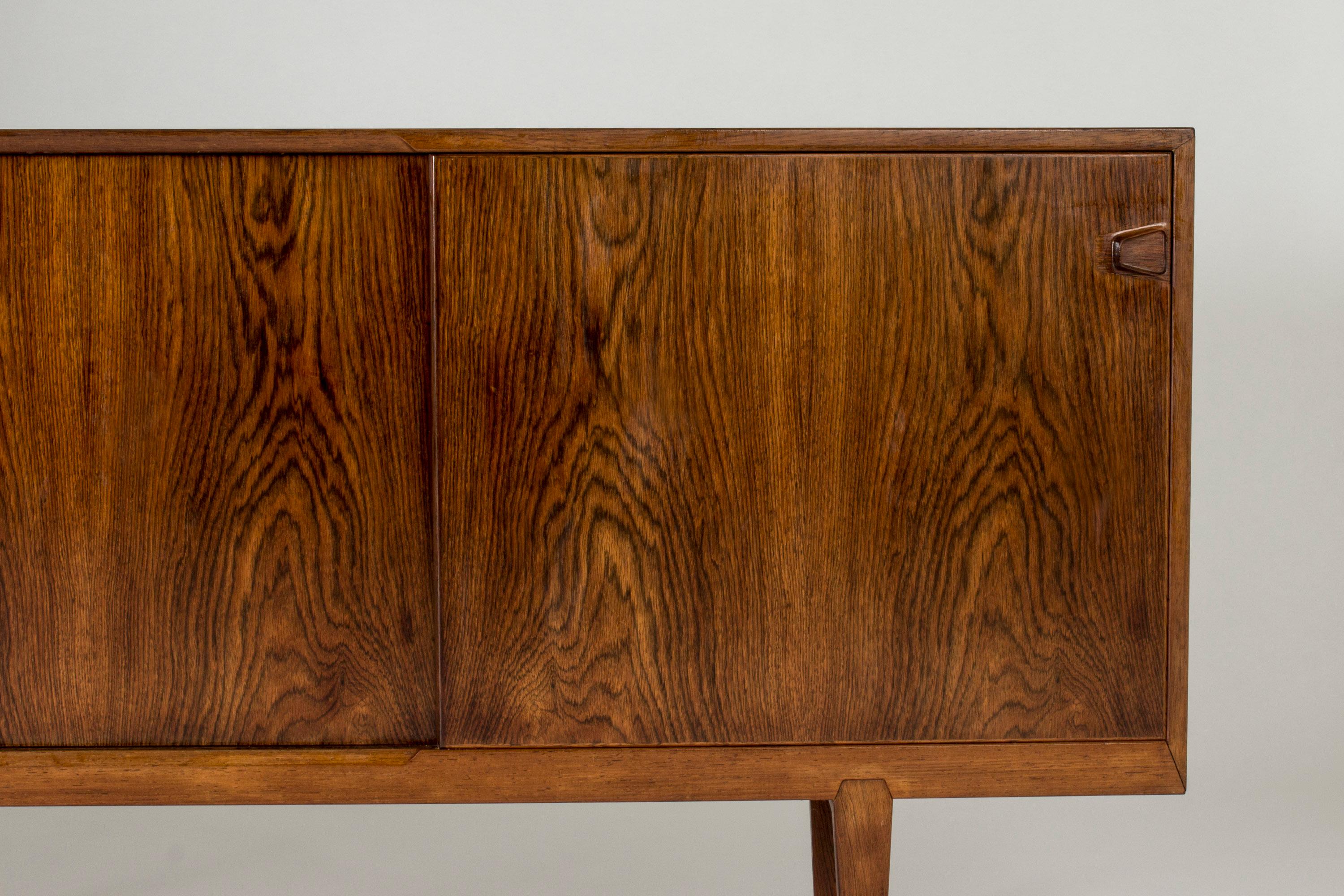 Danish Rosewood Sideboard by Henry Rosengren Hansen for Brande Møbelindustri, Denmark.  For Sale