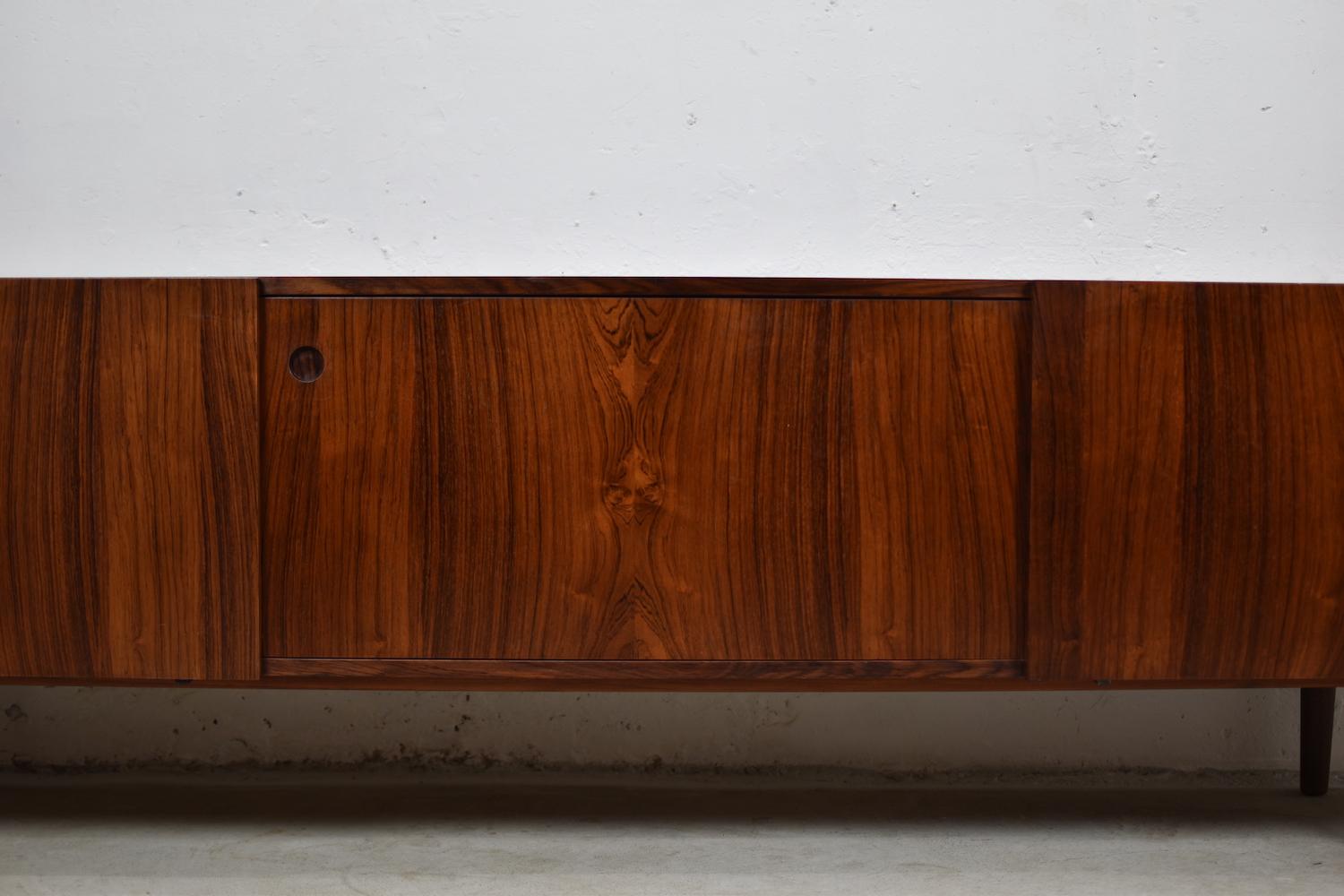 Danish Rosewood Sideboard by Ib Kofod-Larsen for Faarup Mobelfabrik, Denmark, 1960s