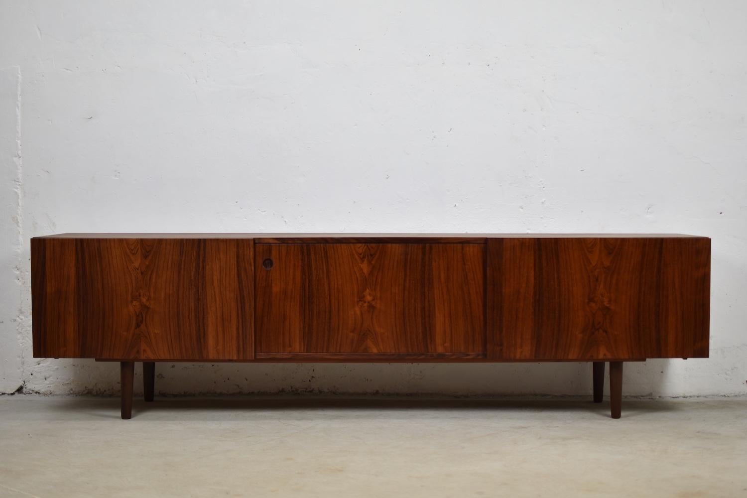 Rosewood Sideboard by Ib Kofod-Larsen for Faarup Mobelfabrik, Denmark, 1960s 3
