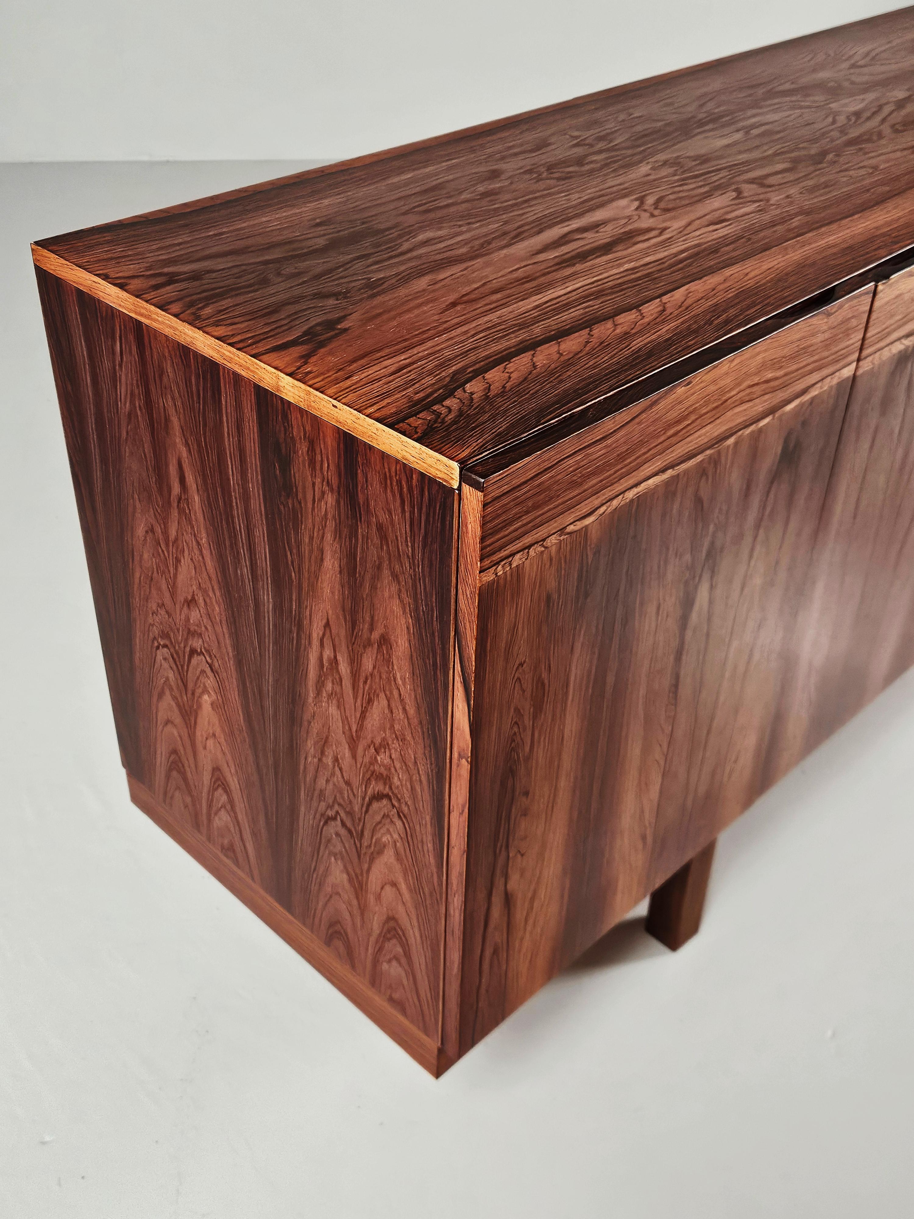 Rosewood sideboard by Nils Jonsson, AB Hugo Troeds Industrier, Sweden, 1970s 1