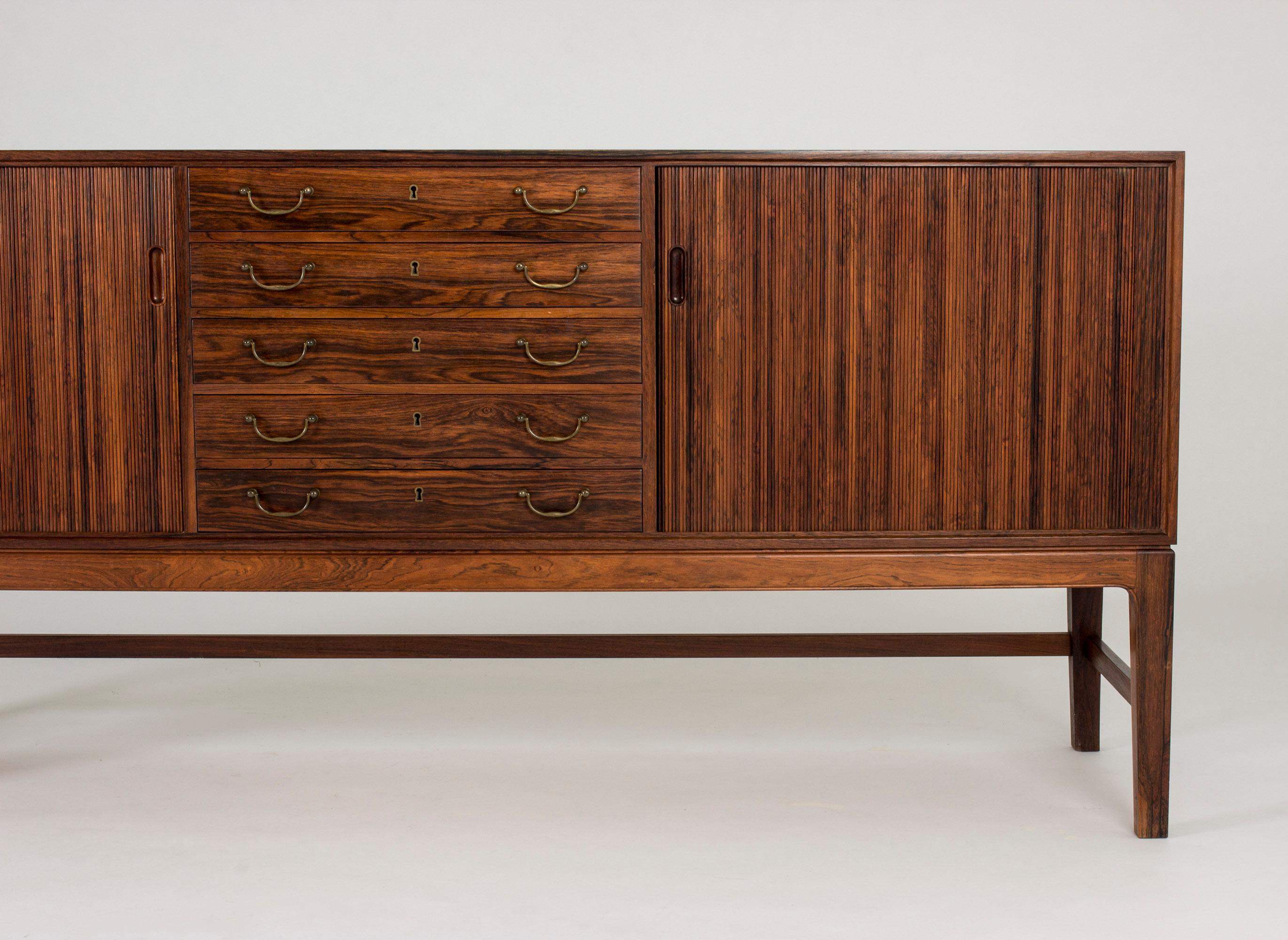 Rosewood Sideboard by Ole Wanscher In Good Condition In Stockholm, SE