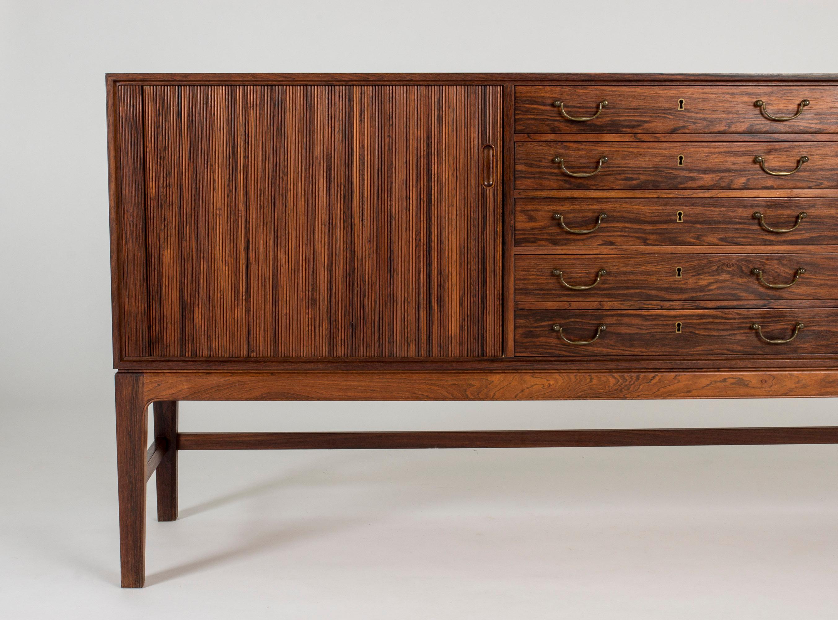 Mid-20th Century Rosewood Sideboard by Ole Wanscher