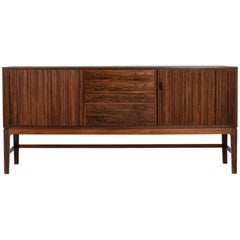 Credenza in palissandro di Ole Wanscher