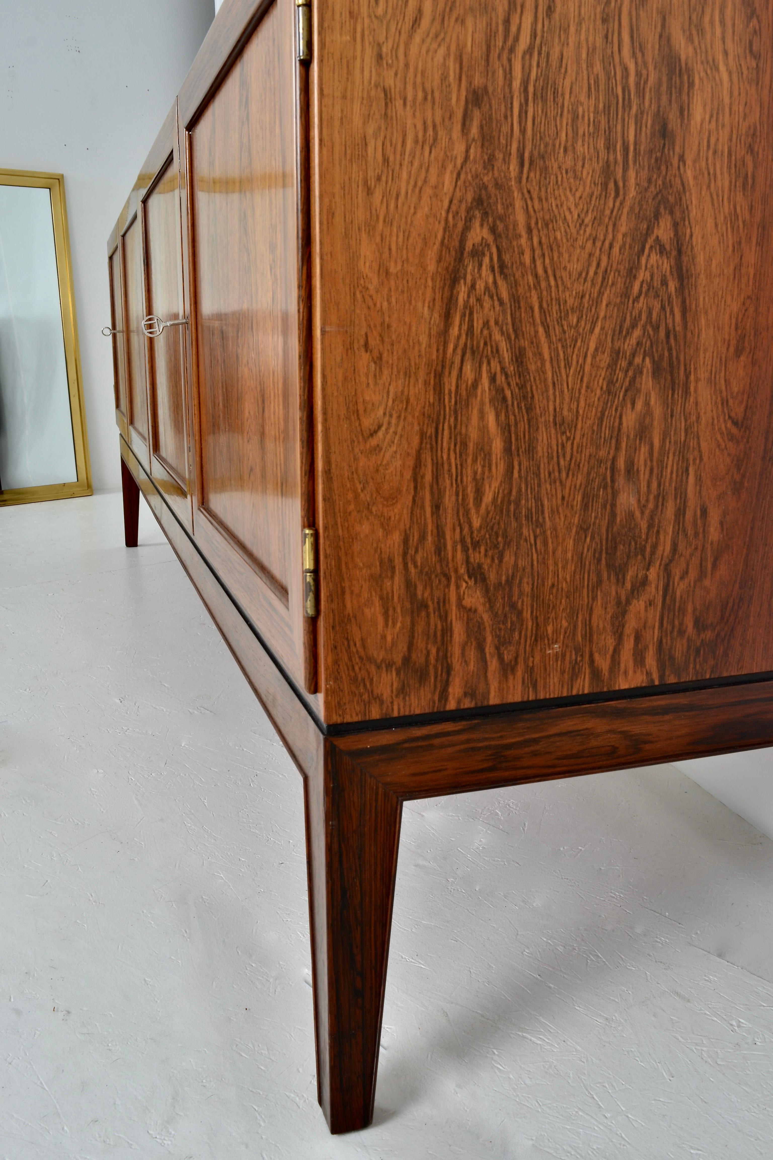 Mid-20th Century Rosewood Sideboard by Severin Hansen for Haslev