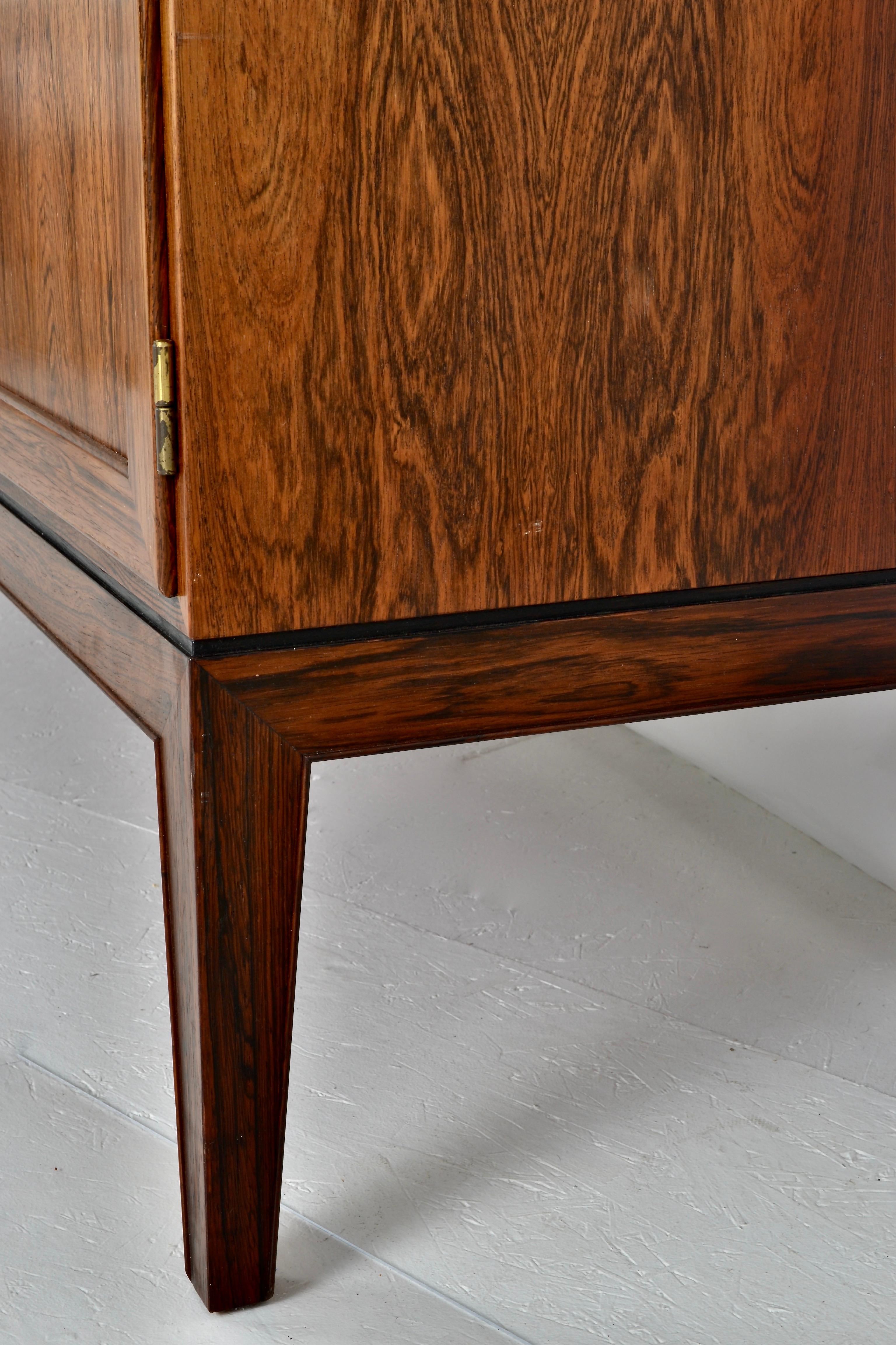 Rosewood Sideboard by Severin Hansen for Haslev 1