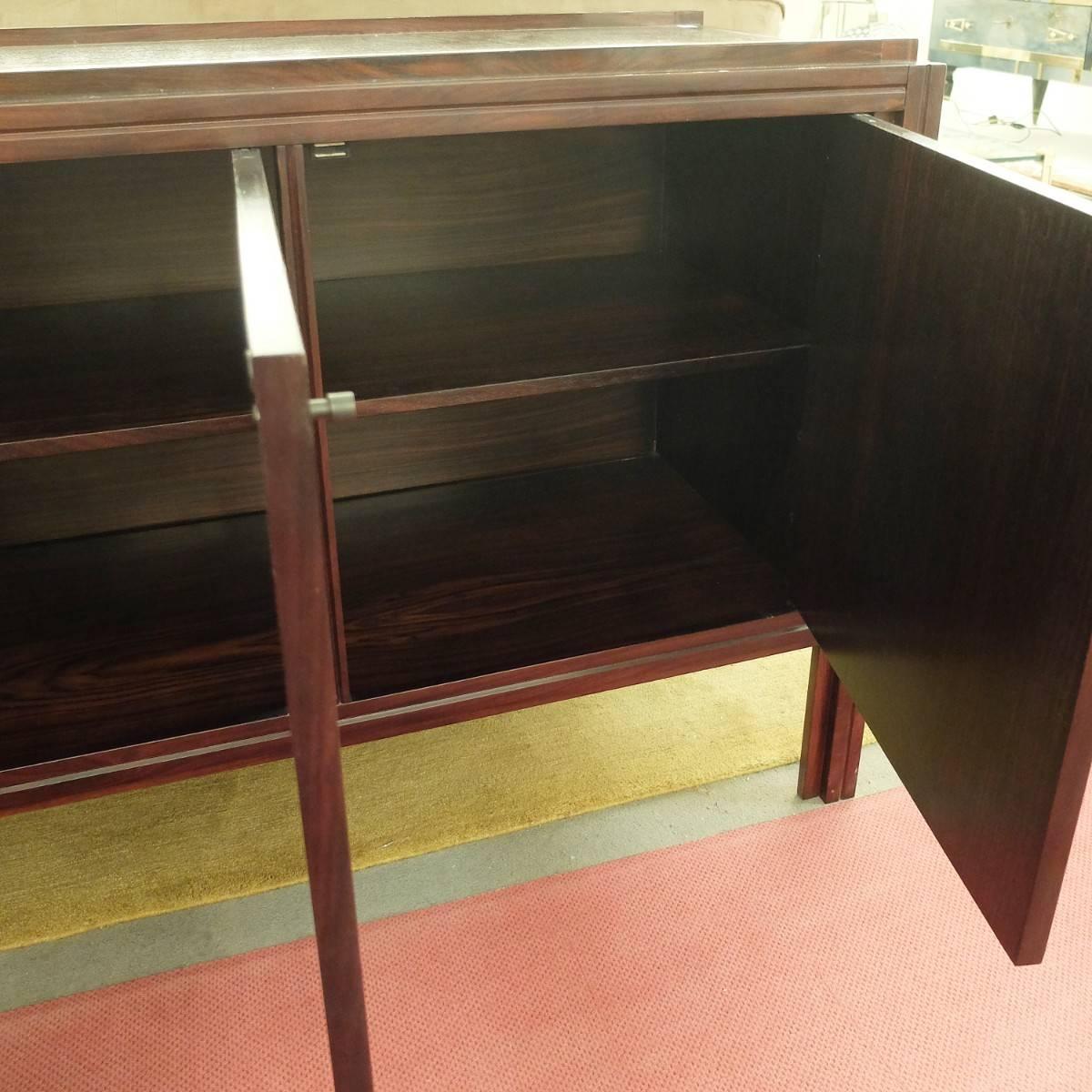 Italian Rosewood Sideboard by Sormani, circa 1970