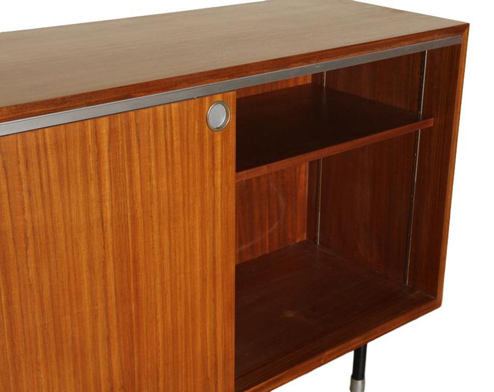 Rosewood Sideboard/Cabinet by George Nelson for Herman Miller, circa 1968 In Good Condition In Banner Elk, NC