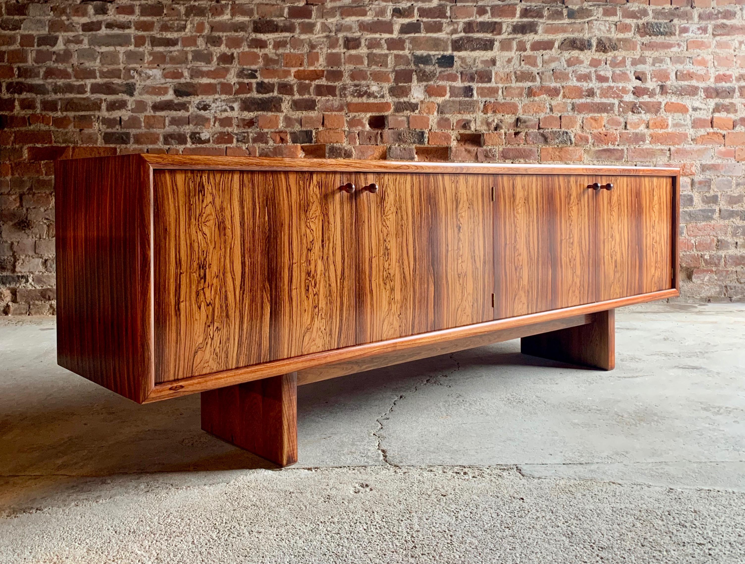 Rosewood Sideboard or Buffet Gordon Russell Martin Hall Marlow Range, 1970 5
