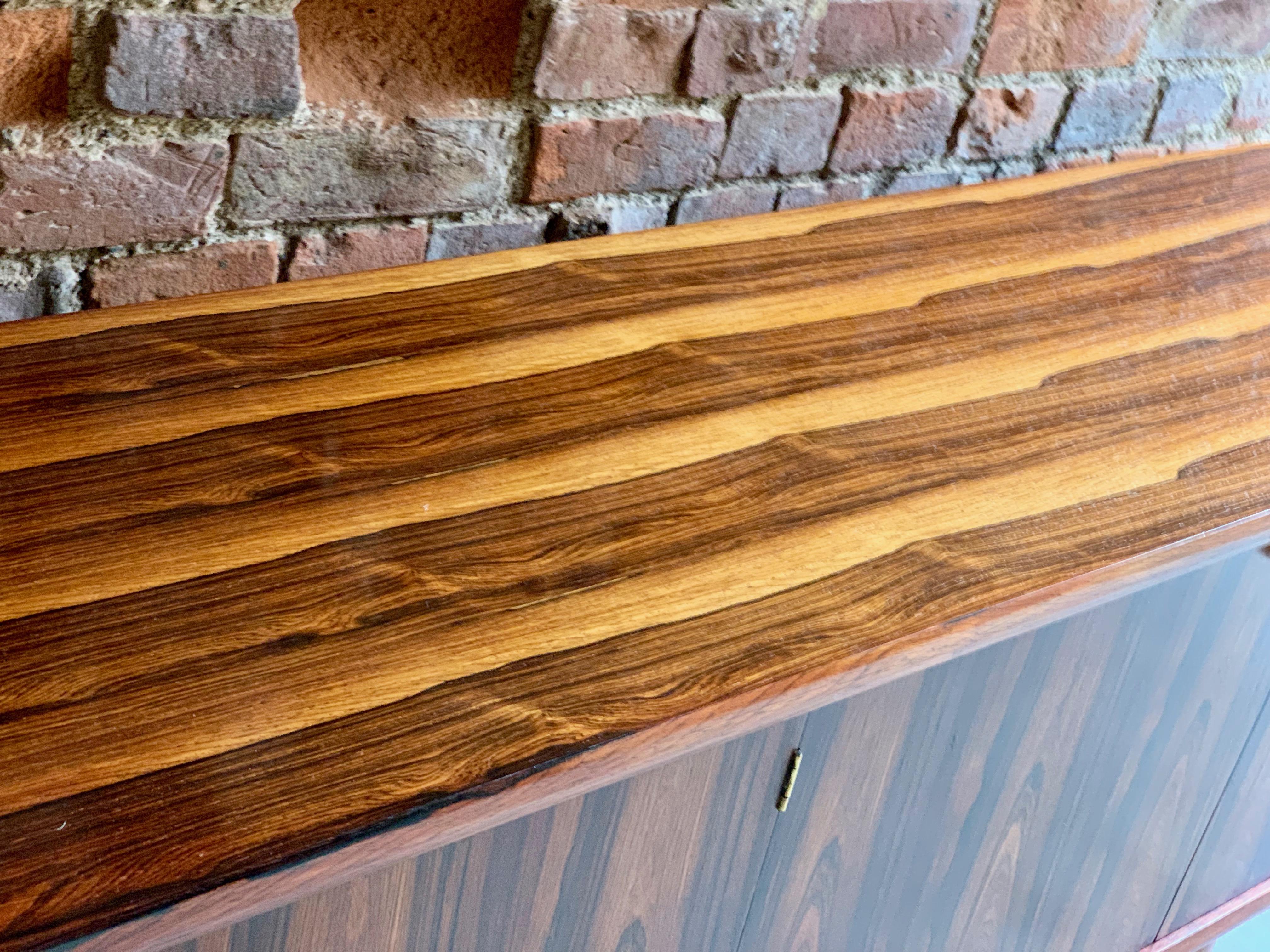 English Rosewood Sideboard or Buffet Gordon Russell Martin Hall Marlow Range, 1970