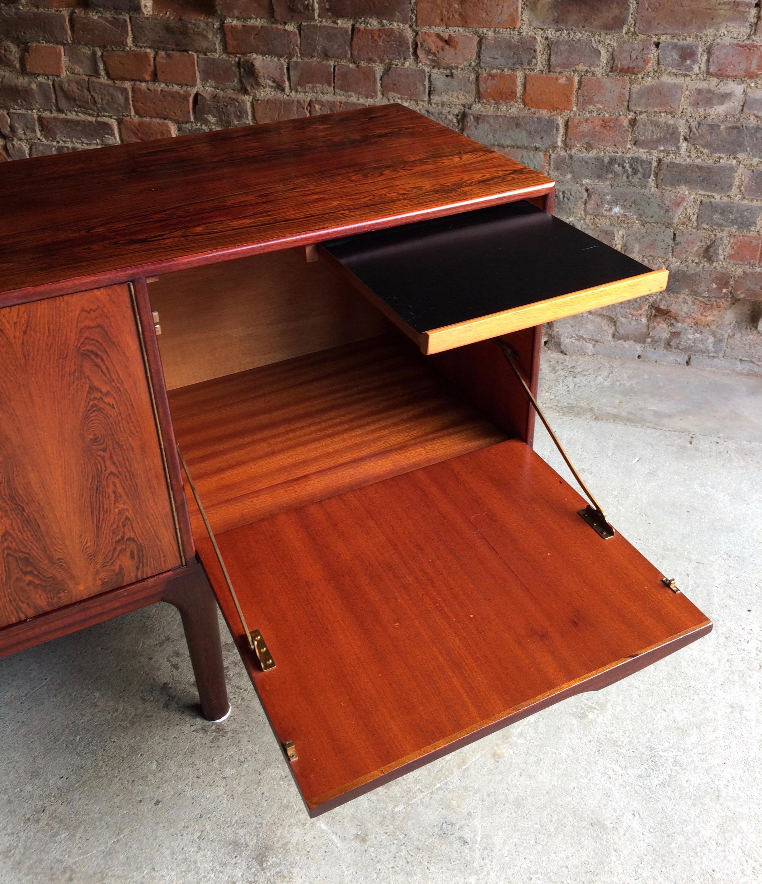 Rosewood Sideboard Credenza Tom Robertson for A.H McIntosh, circa 1960s 1