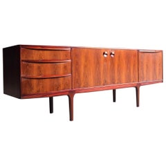 Rosewood Sideboard Credenza Tom Robertson for A.H McIntosh, circa 1960s