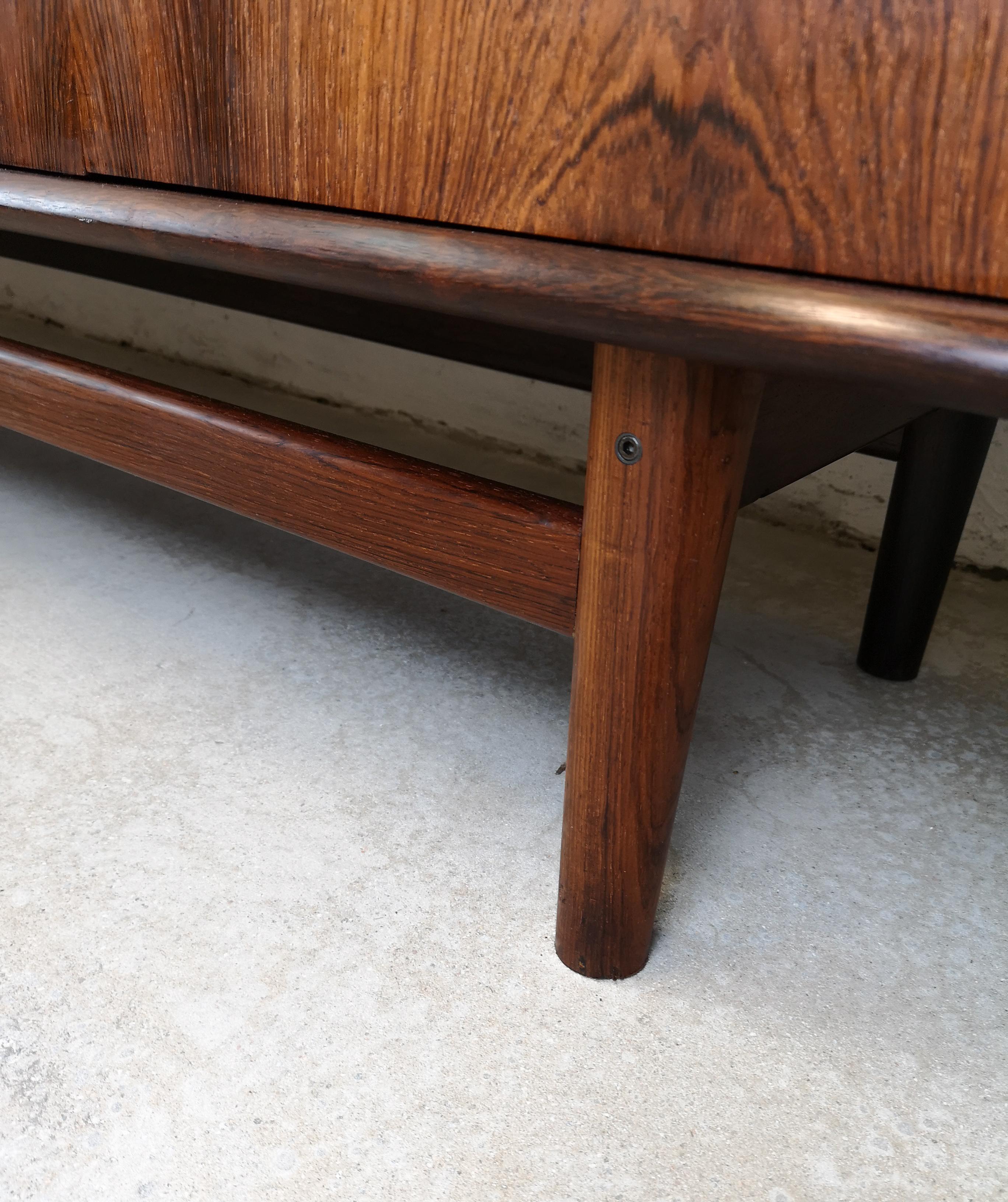 Mid-Century Modern Rosewood Sideboard 