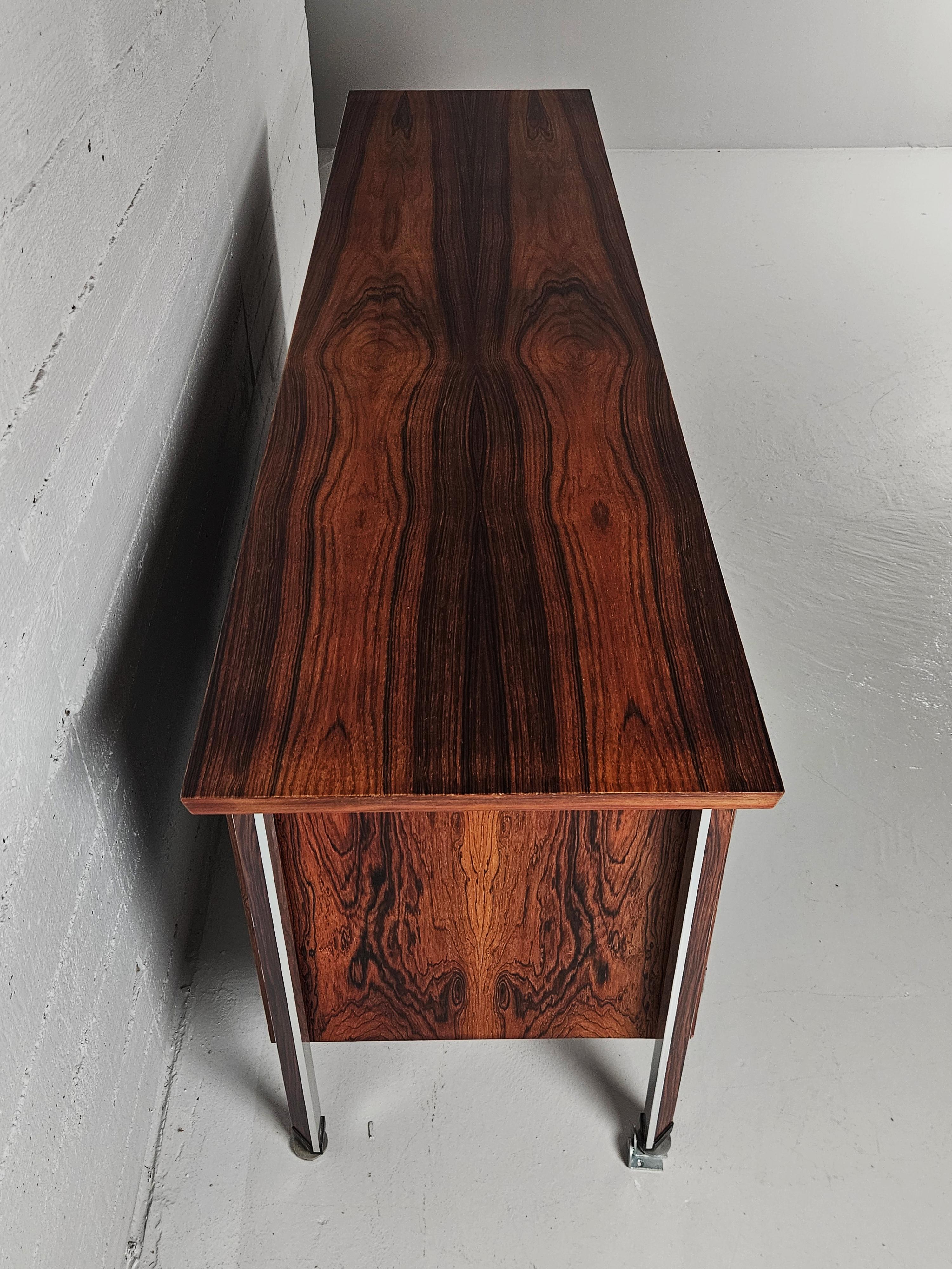 Palisanderanrichte 'Diplomat' von Finn Juhl für France & Søn, Dänemark, 1970er Jahre (20. Jahrhundert)