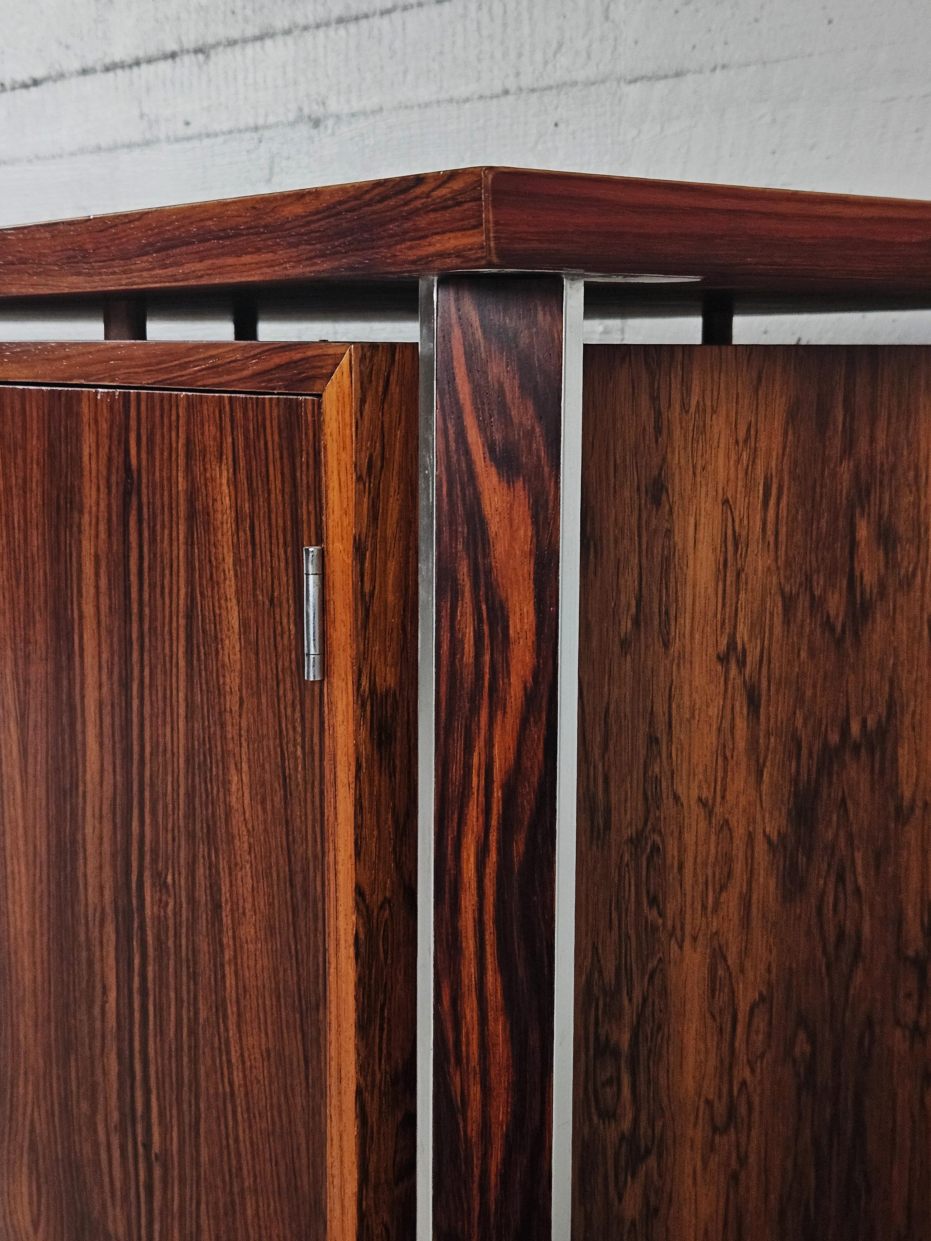 Palisanderanrichte 'Diplomat' von Finn Juhl für France & Søn, Dänemark, 1970er Jahre 1