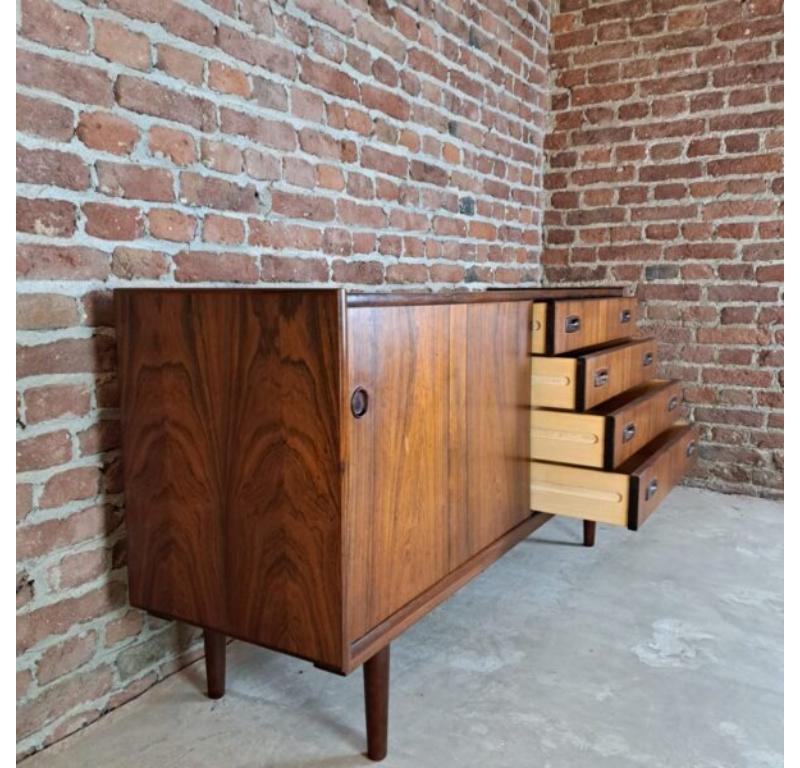 Danese Credenza in palissandro con cassettiera, Danimarca, 1960 in vendita