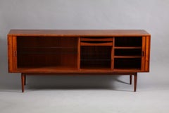 Rosewood Sideboard with Tambour Doors, Arne Vodder, Denmark, 1950