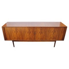 Rosewood Sideboard with Tambour Doors by Peter Løvig Nielsen for Løvig Dansk