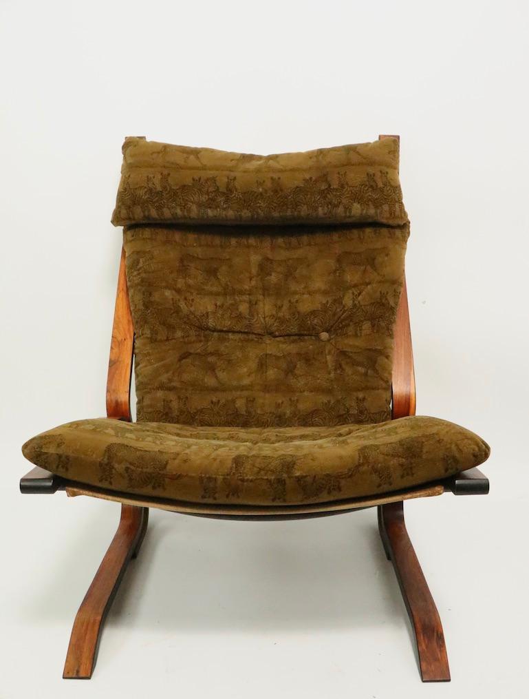 Rosewood Siesta Lounge Chair by Ingmar Relling for Wastnofa 1