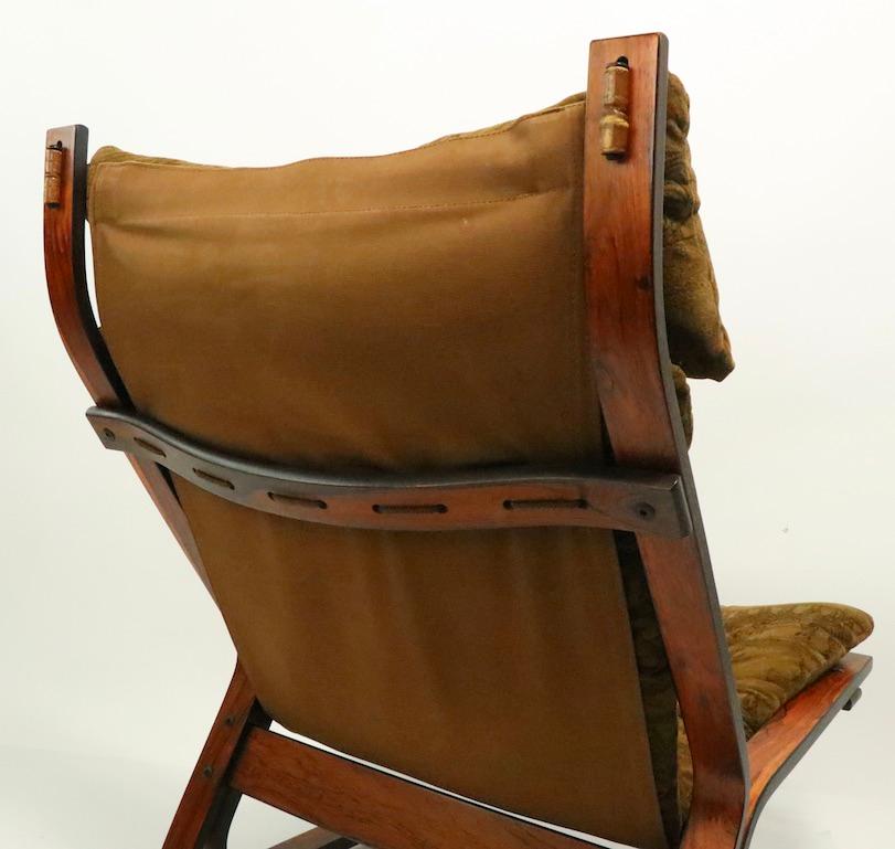 Rosewood Siesta Lounge Chair by Ingmar Relling for Wastnofa 4