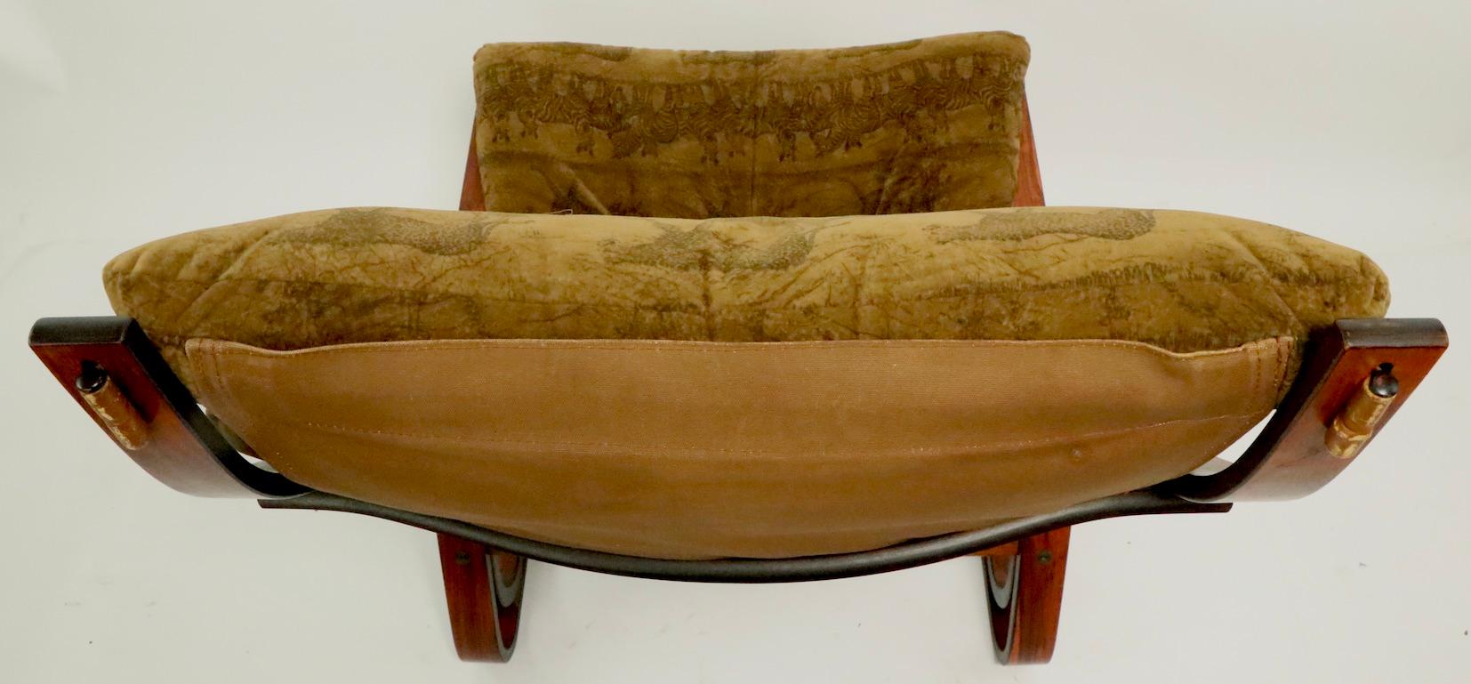 Rosewood Siesta Lounge Chair by Ingmar Relling for Wastnofa 5