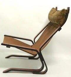 Rosewood Siesta Lounge Chair by Ingmar Relling for Wastnofa