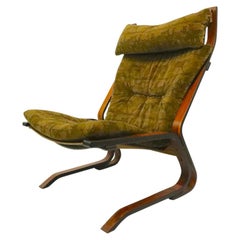 Rosewood Siesta Lounge Chair by Ingmar Relling for Wastnofa