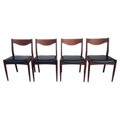 Rosewood SL Moller Rosewood MCM Dining Chairs '4'