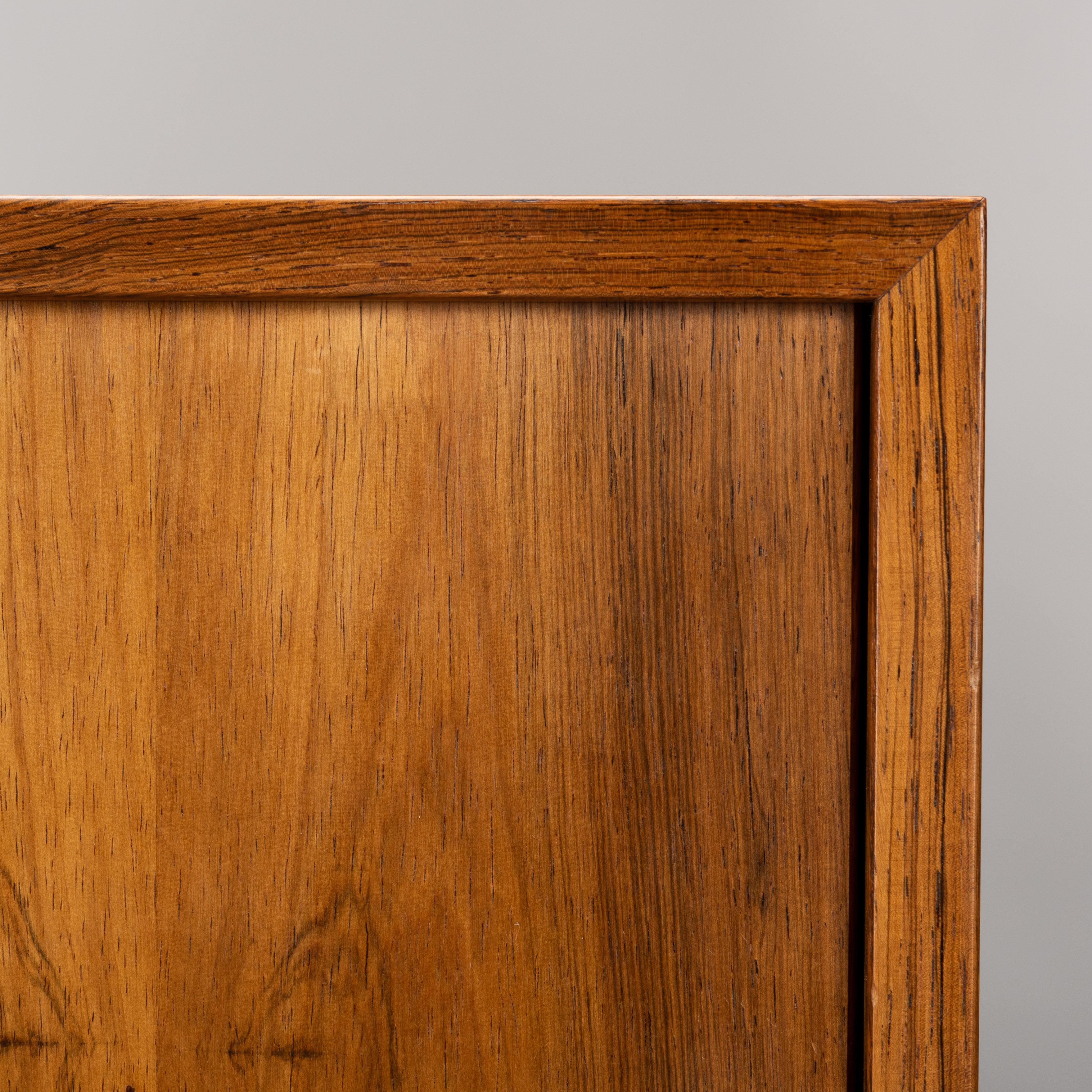 Rosewood Small Sideboard by Kai Kristiansen for FM Møbler, 1960s 6