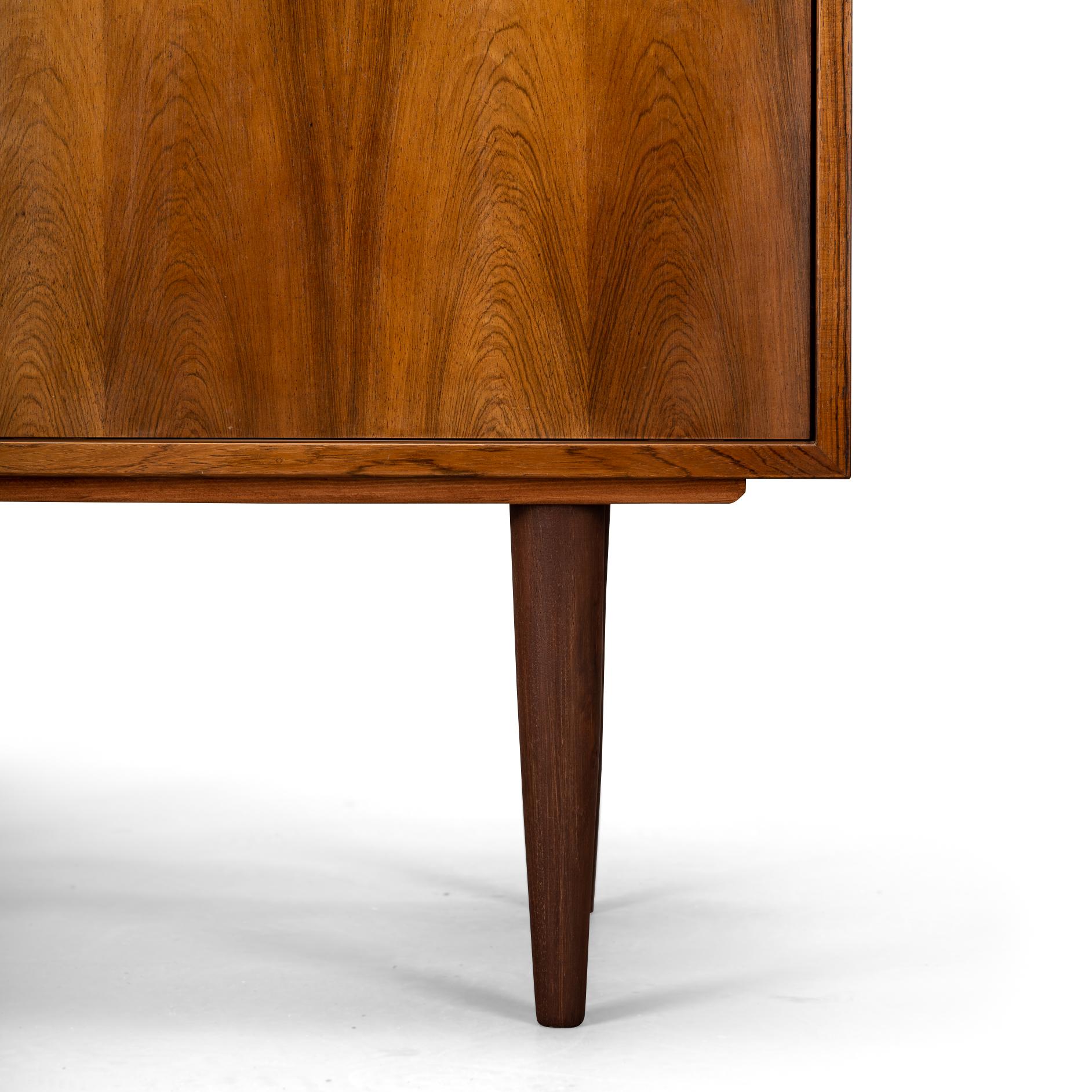Danish Rosewood Small Sideboard by Kai Kristiansen for FM Møbler, 1960s