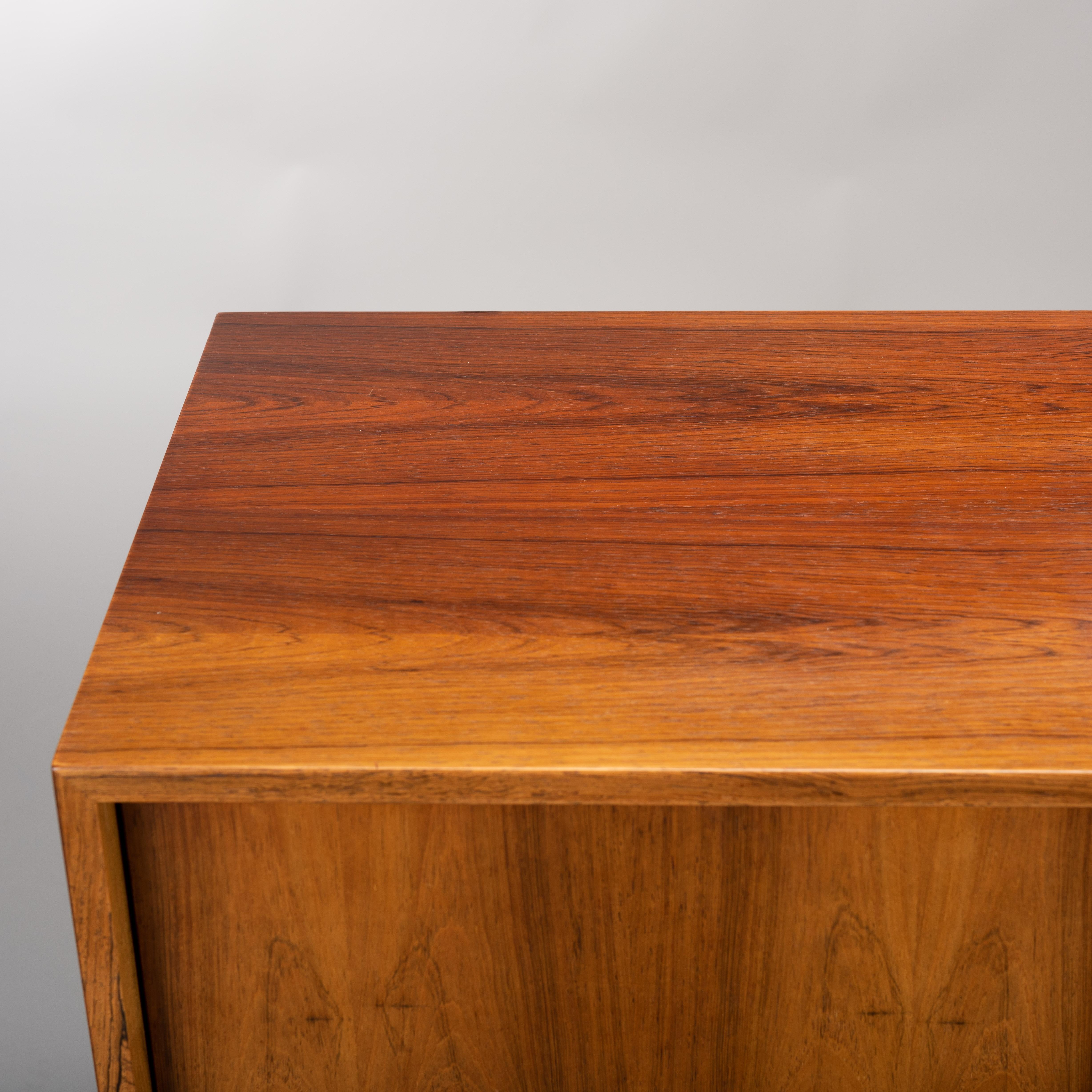 Rosewood Small Sideboard by Kai Kristiansen for FM Møbler, 1960s 1