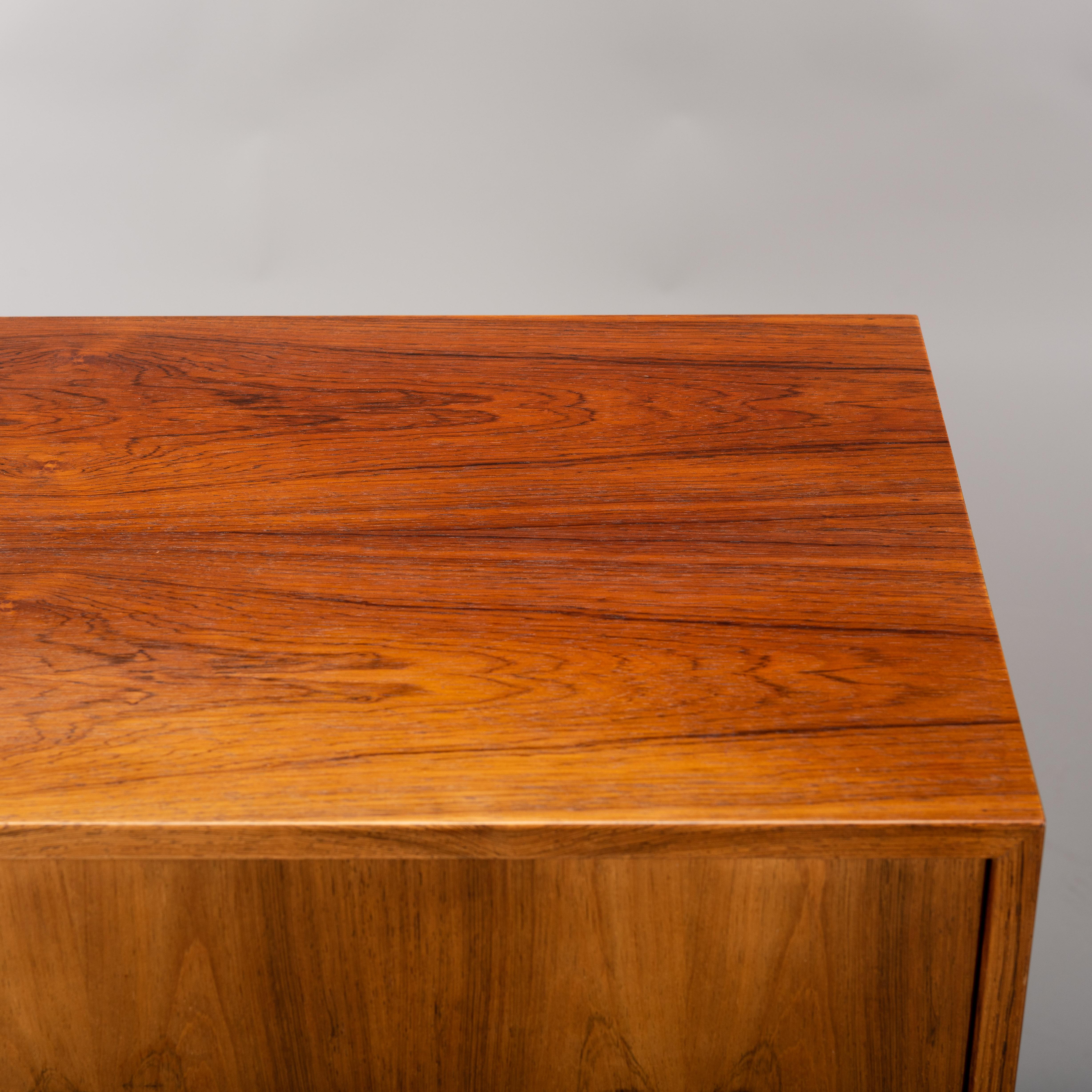 Rosewood Small Sideboard by Kai Kristiansen for FM Møbler, 1960s 2