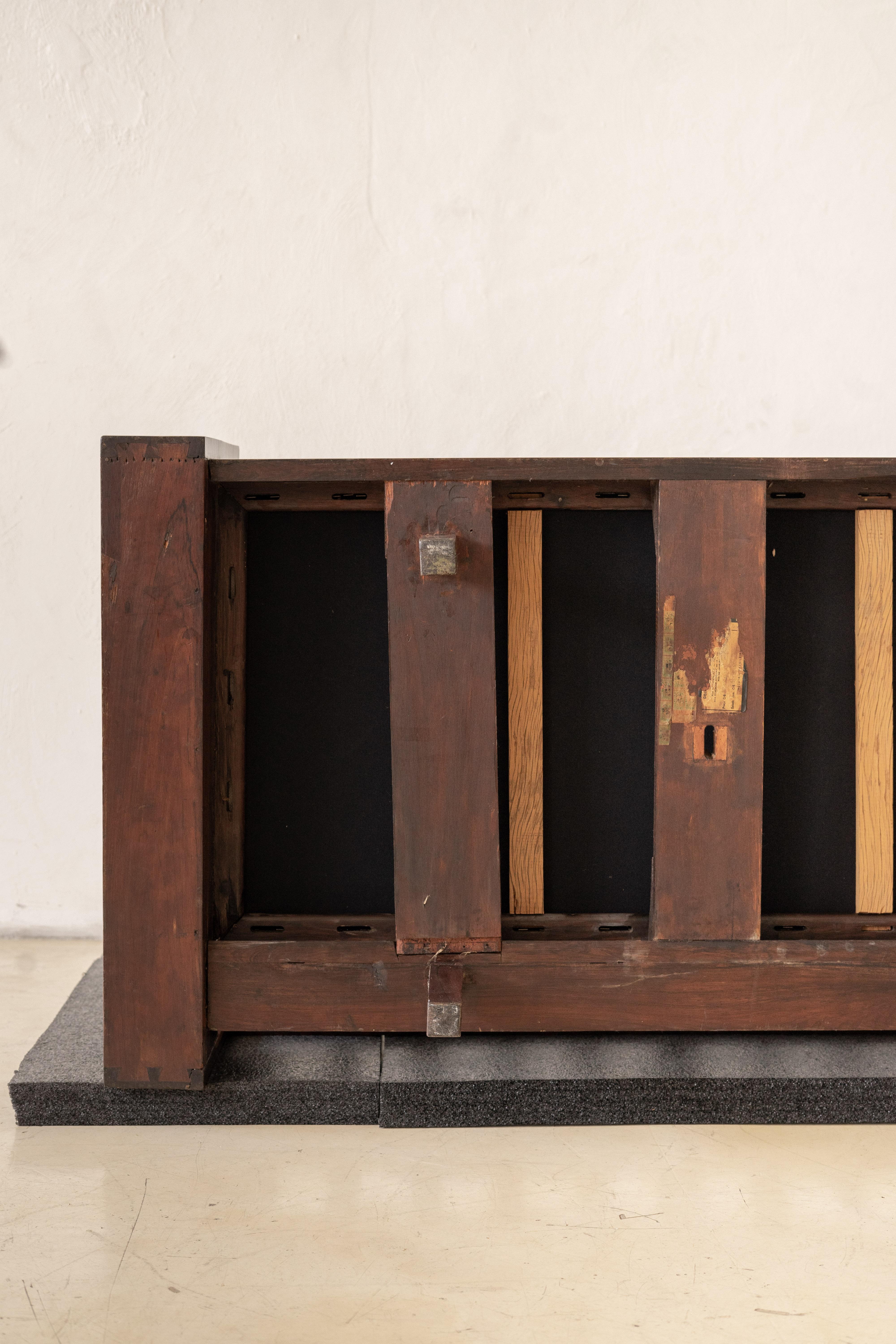 Rosewood Sofa by Fatima Arquitetura e Interiores, Brazilian Midcentury, 1960s For Sale 15