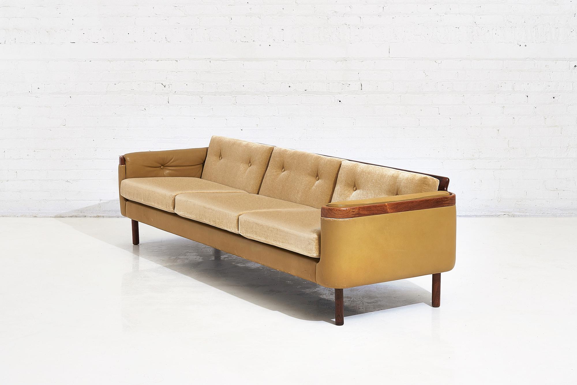 Norwegian Rosewood Sofa by Sigurd Resell for Vatne Mobler, 1960