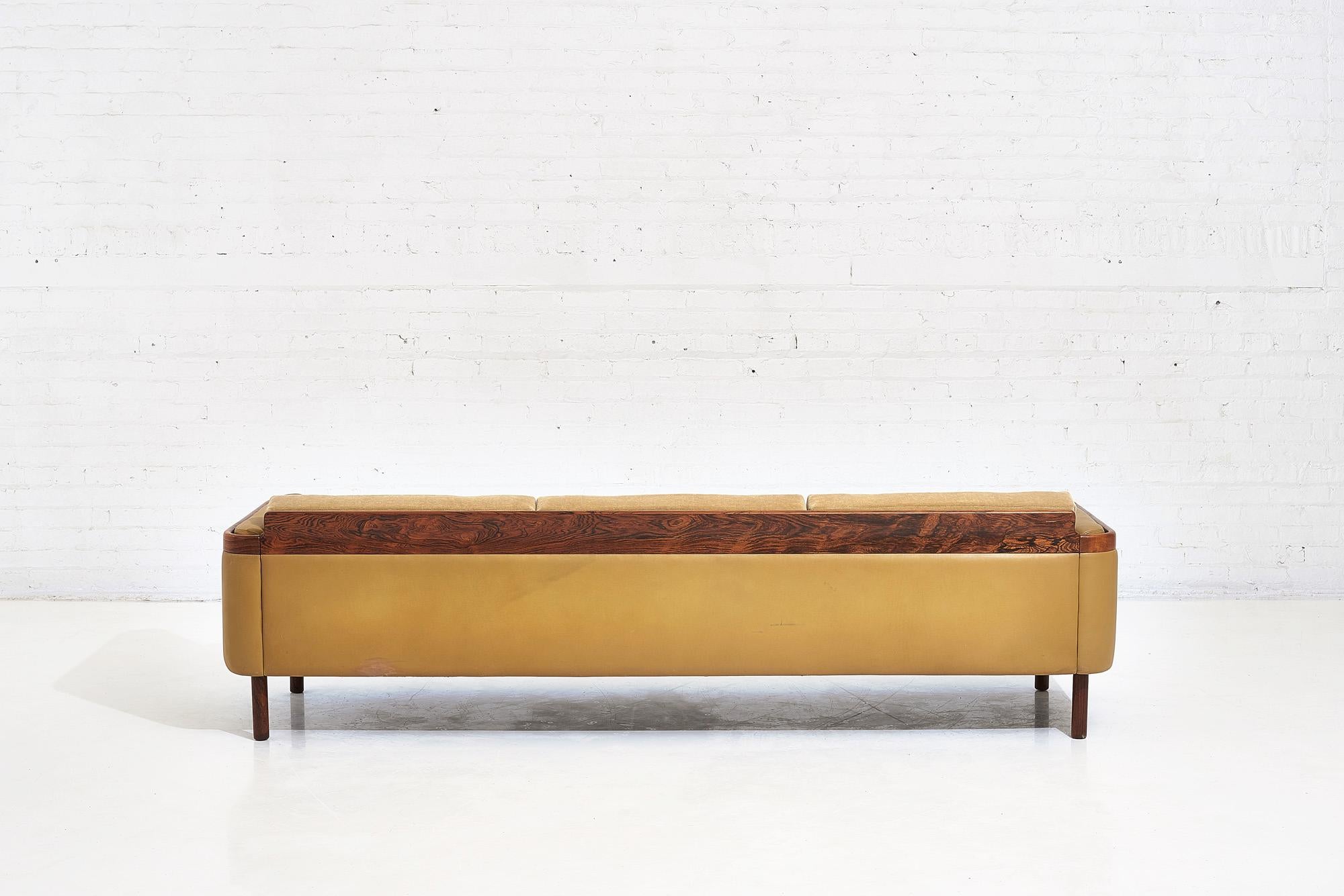 Rosewood Sofa by Sigurd Resell for Vatne Mobler, 1960 3