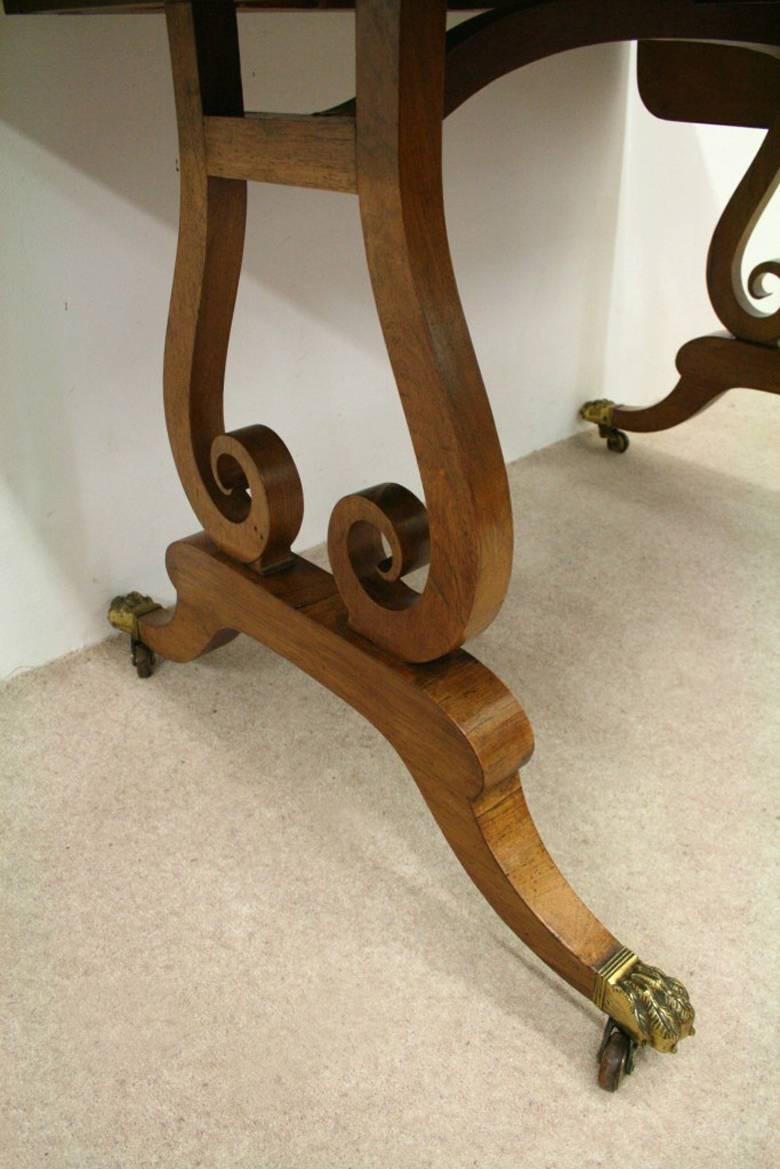 Rosewood Sofa Table by William Trotter of Edinburgh 6